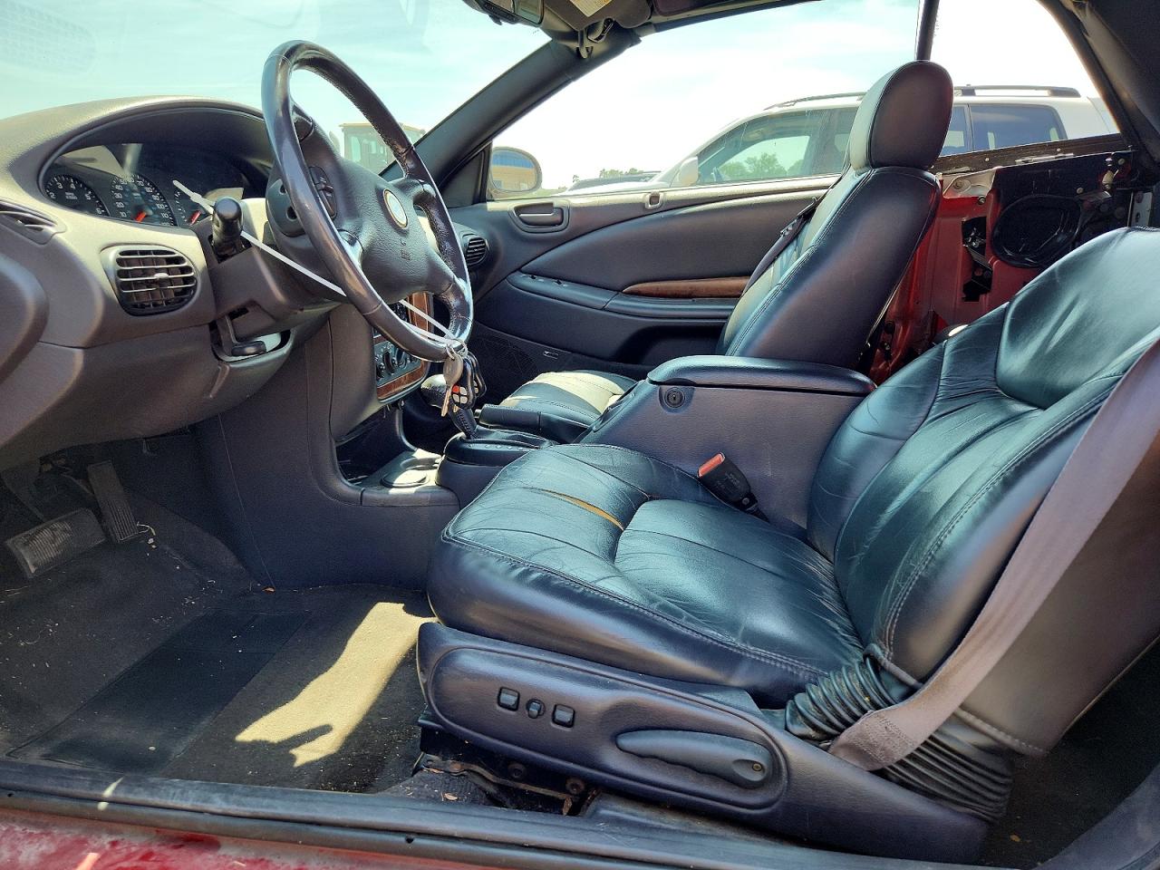 2000 Chrysler Sebring Jxi Красный vin: 3C3EL55H9YT275698