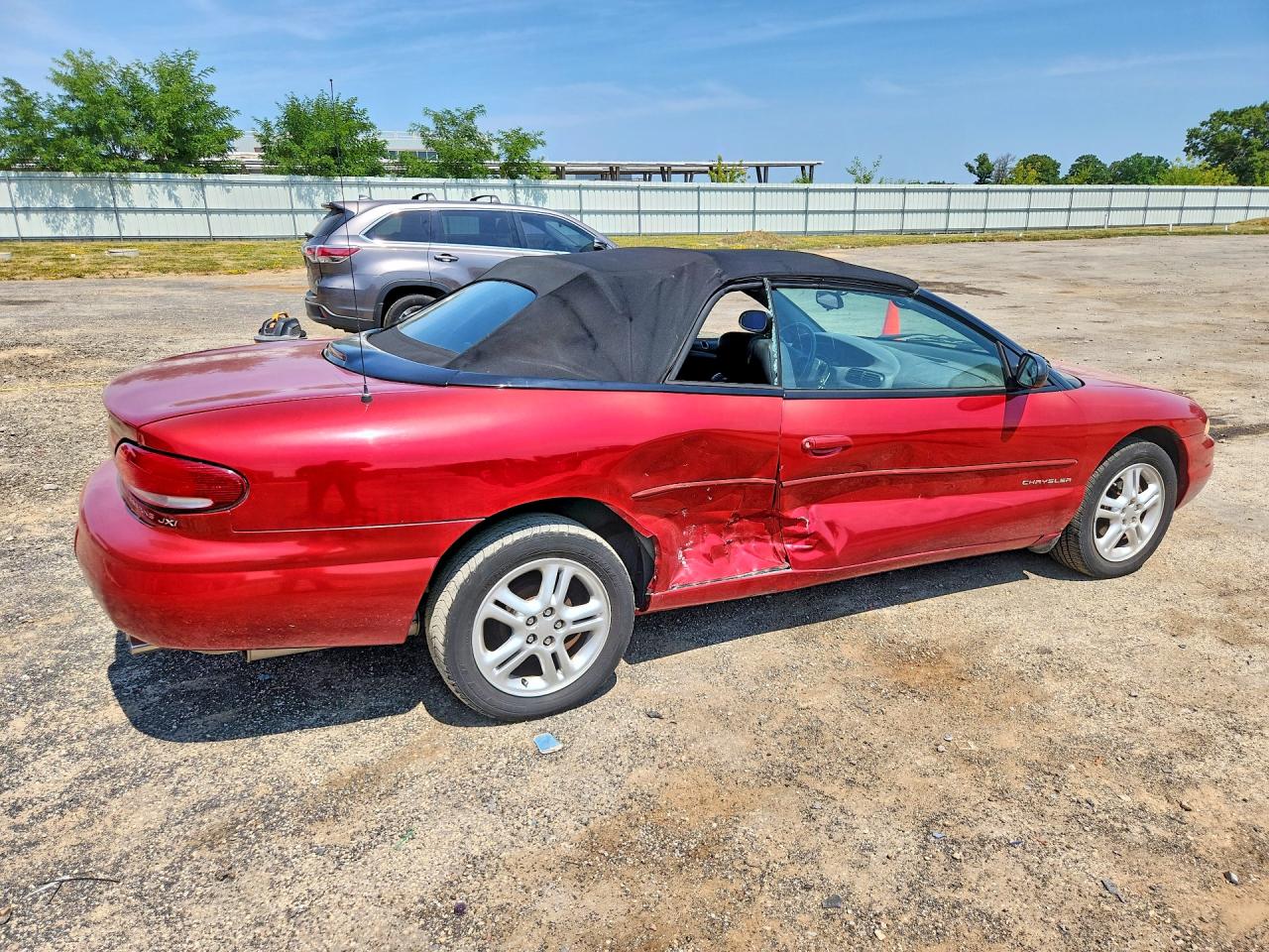 2000 Chrysler Sebring Jxi Красный vin: 3C3EL55H9YT275698