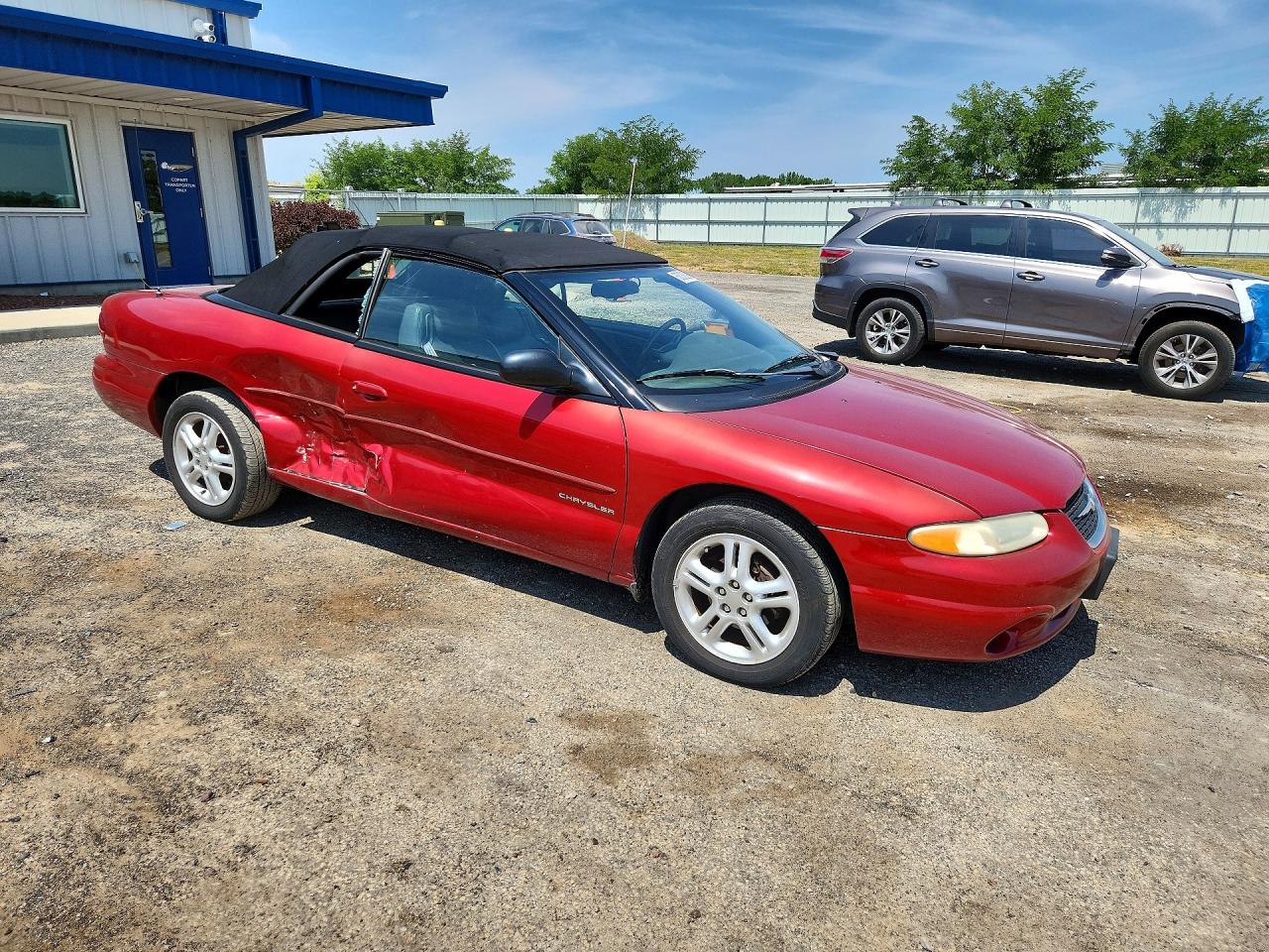 2000 Chrysler Sebring Jxi Красный vin: 3C3EL55H9YT275698