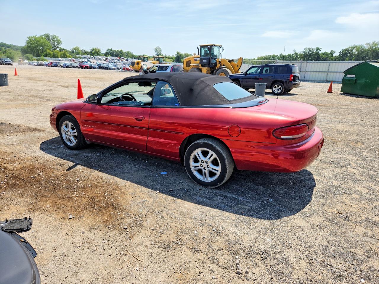 2000 Chrysler Sebring Jxi Красный vin: 3C3EL55H9YT275698