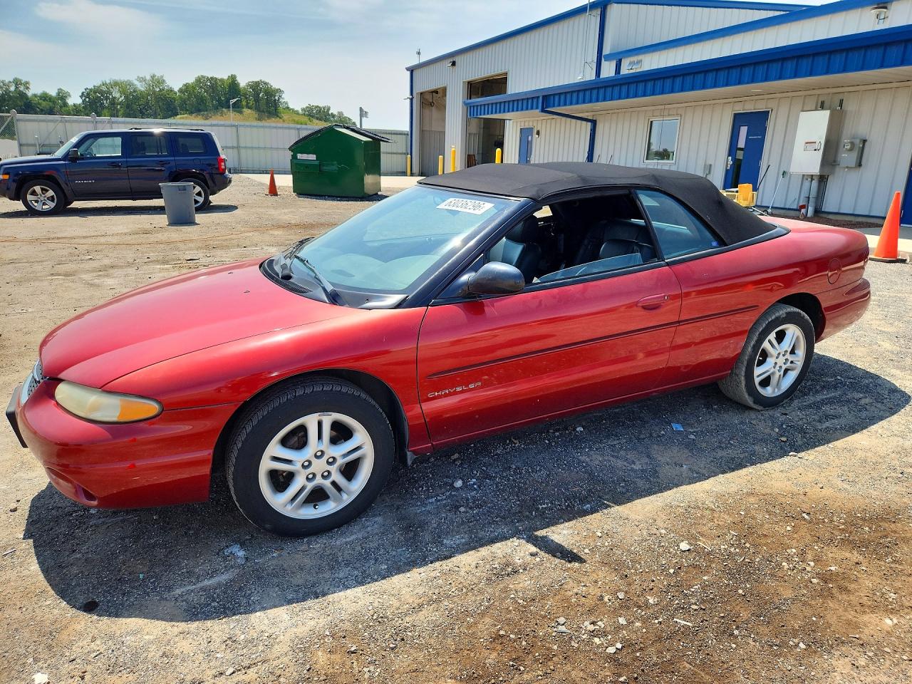 2000 Chrysler Sebring Jxi Красный vin: 3C3EL55H9YT275698