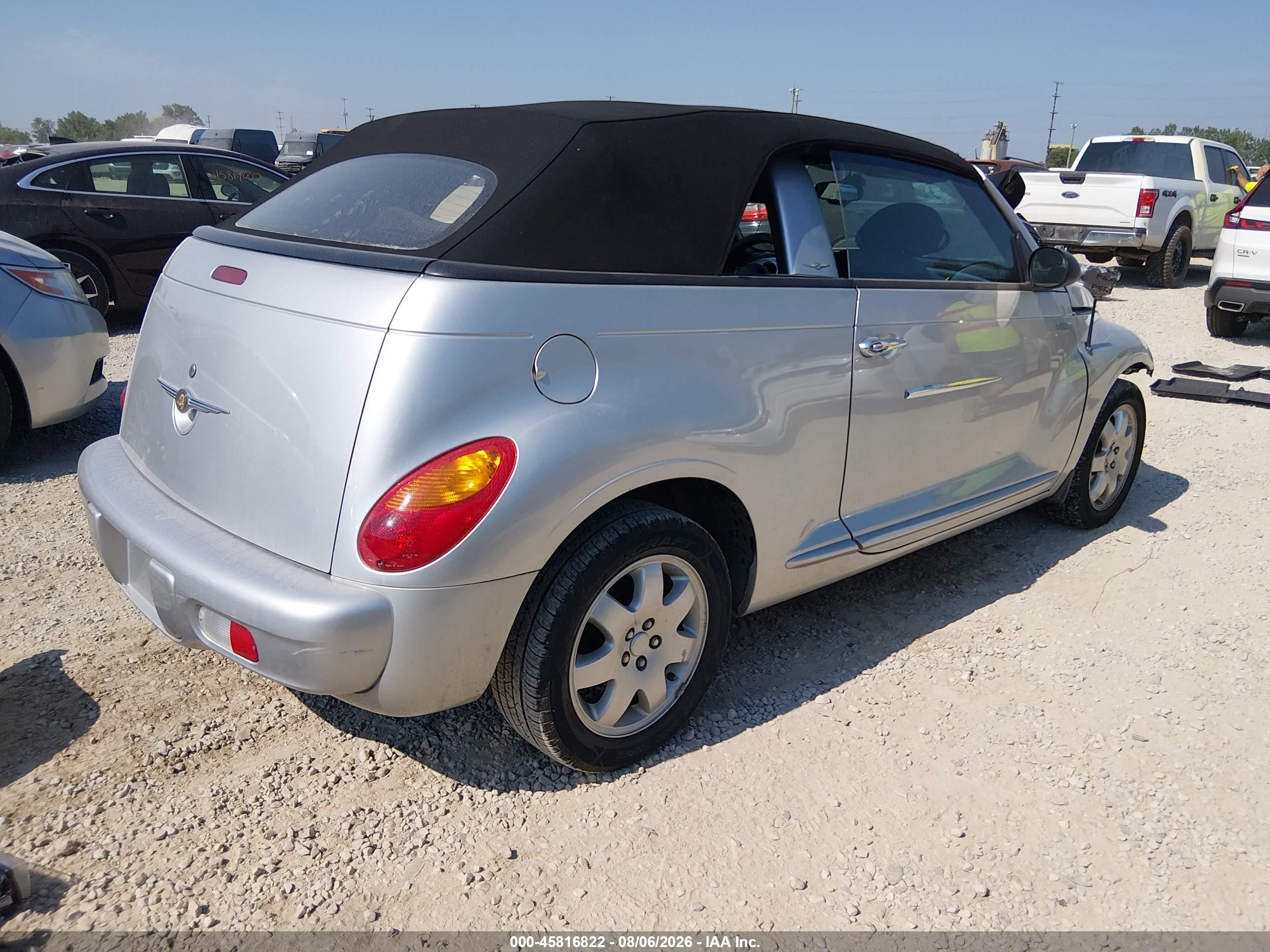 2005 Chrysler Pt Cruiser   Silver vin: 3C3EY45X15T604361