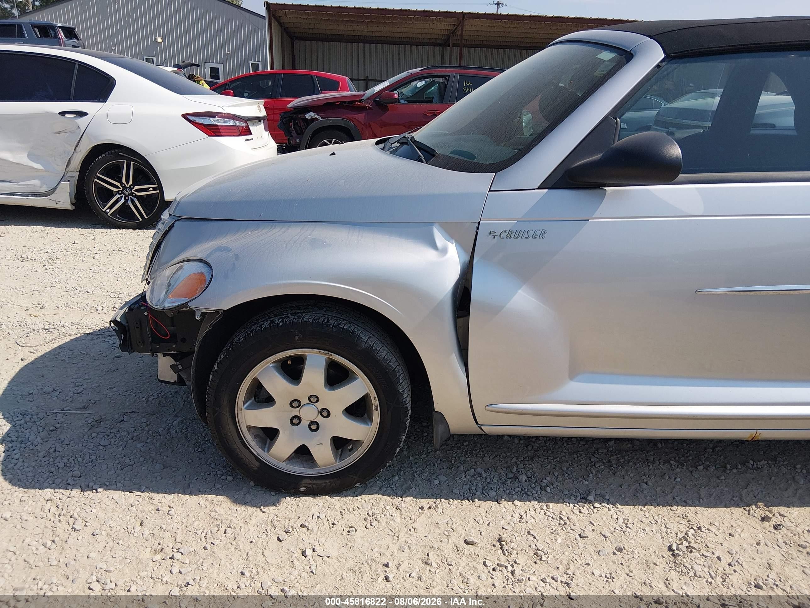 2005 Chrysler Pt Cruiser   Silver vin: 3C3EY45X15T604361