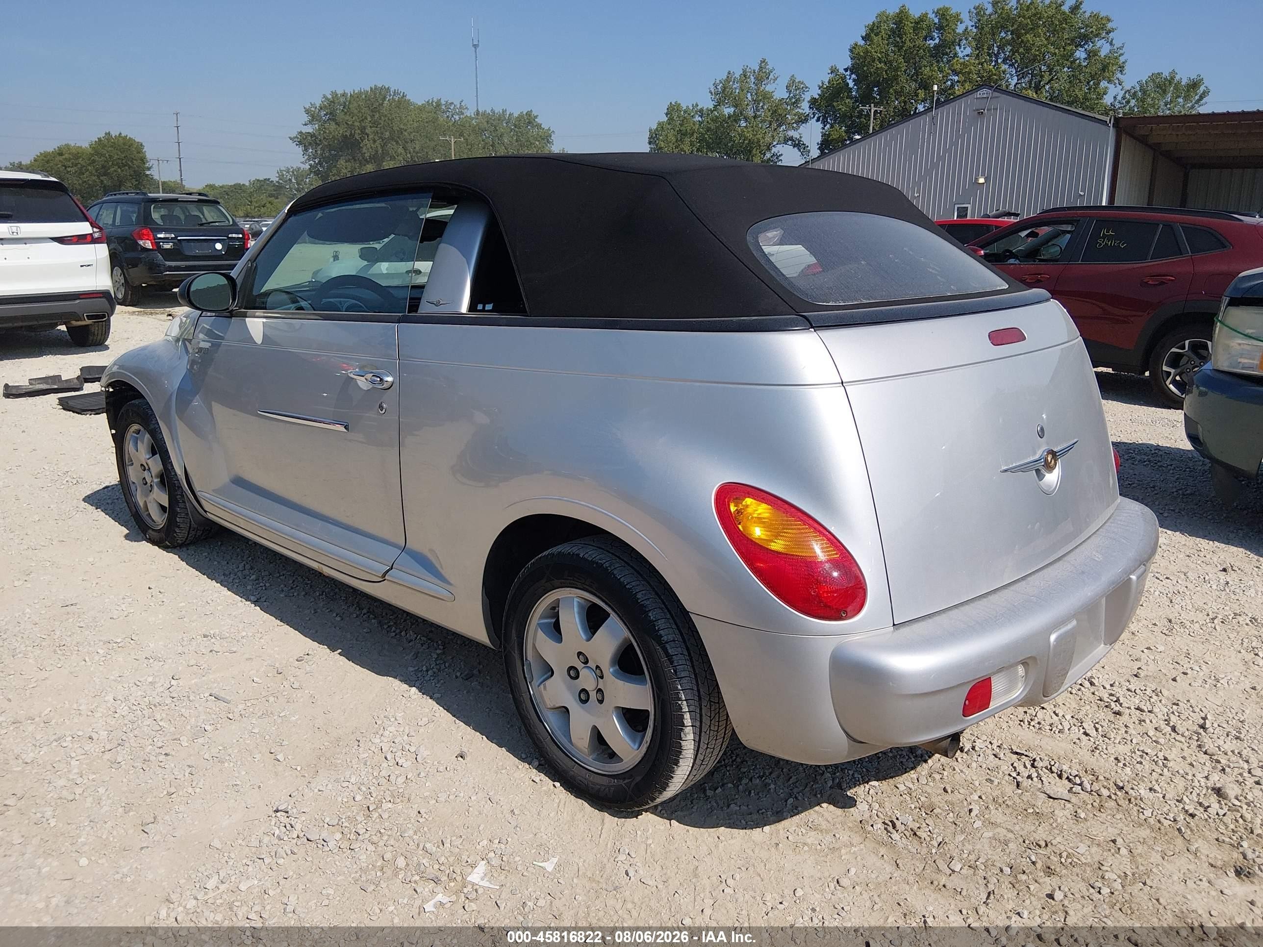 2005 Chrysler Pt Cruiser   Silver vin: 3C3EY45X15T604361