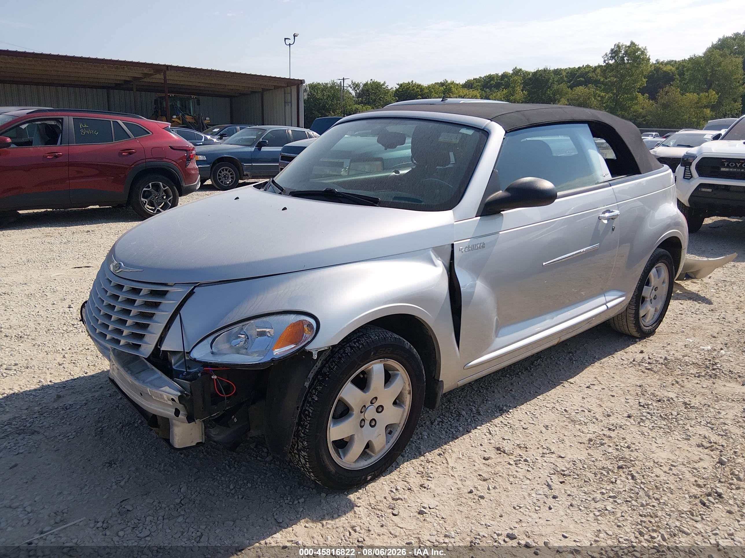 2005 Chrysler Pt Cruiser   Silver vin: 3C3EY45X15T604361