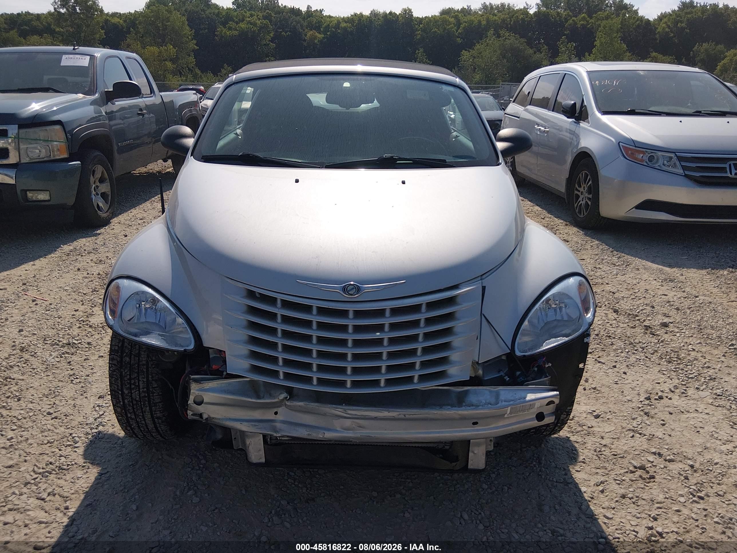 2005 Chrysler Pt Cruiser   Silver vin: 3C3EY45X15T604361