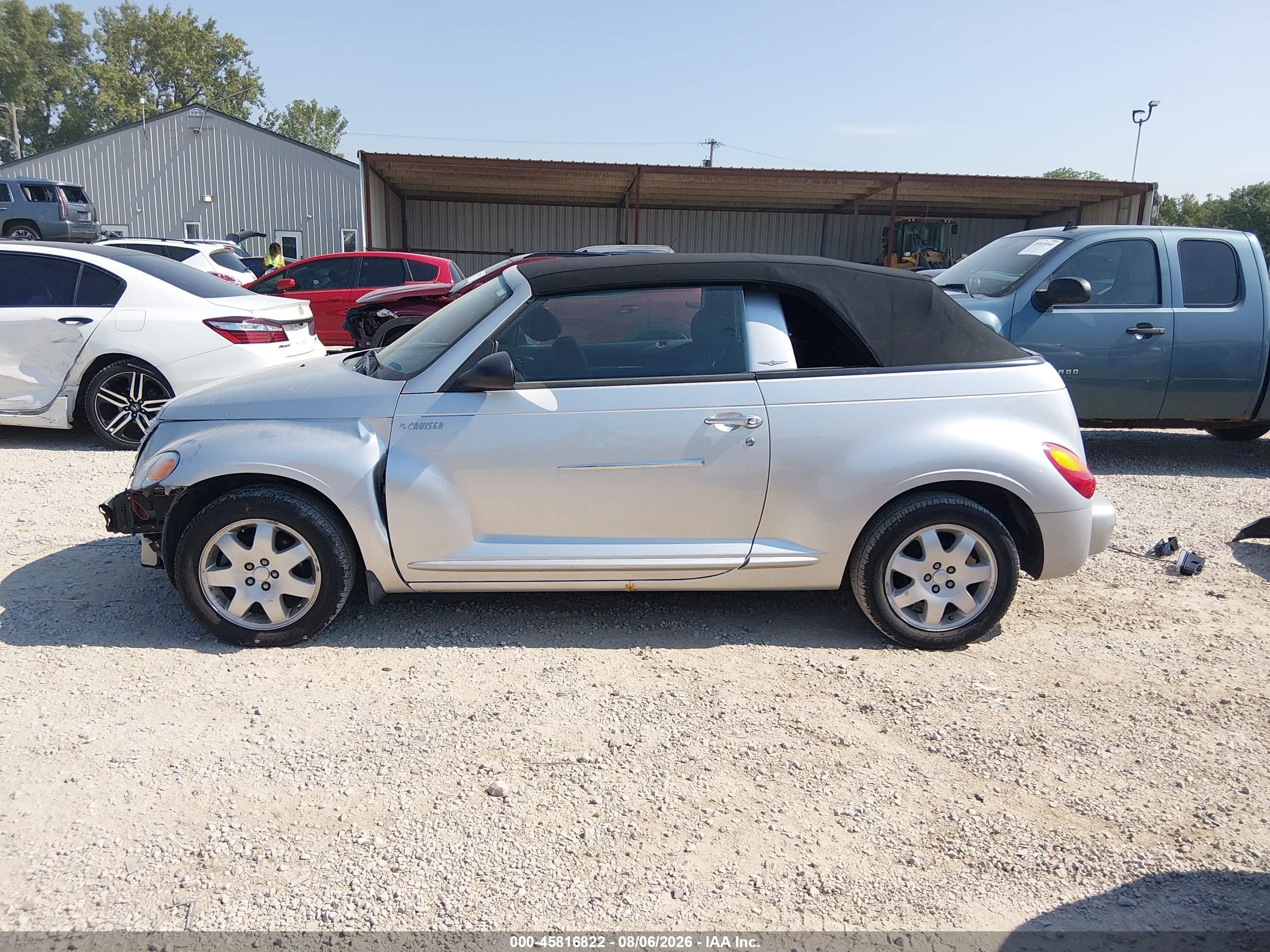 2005 Chrysler Pt Cruiser   Silver vin: 3C3EY45X15T604361