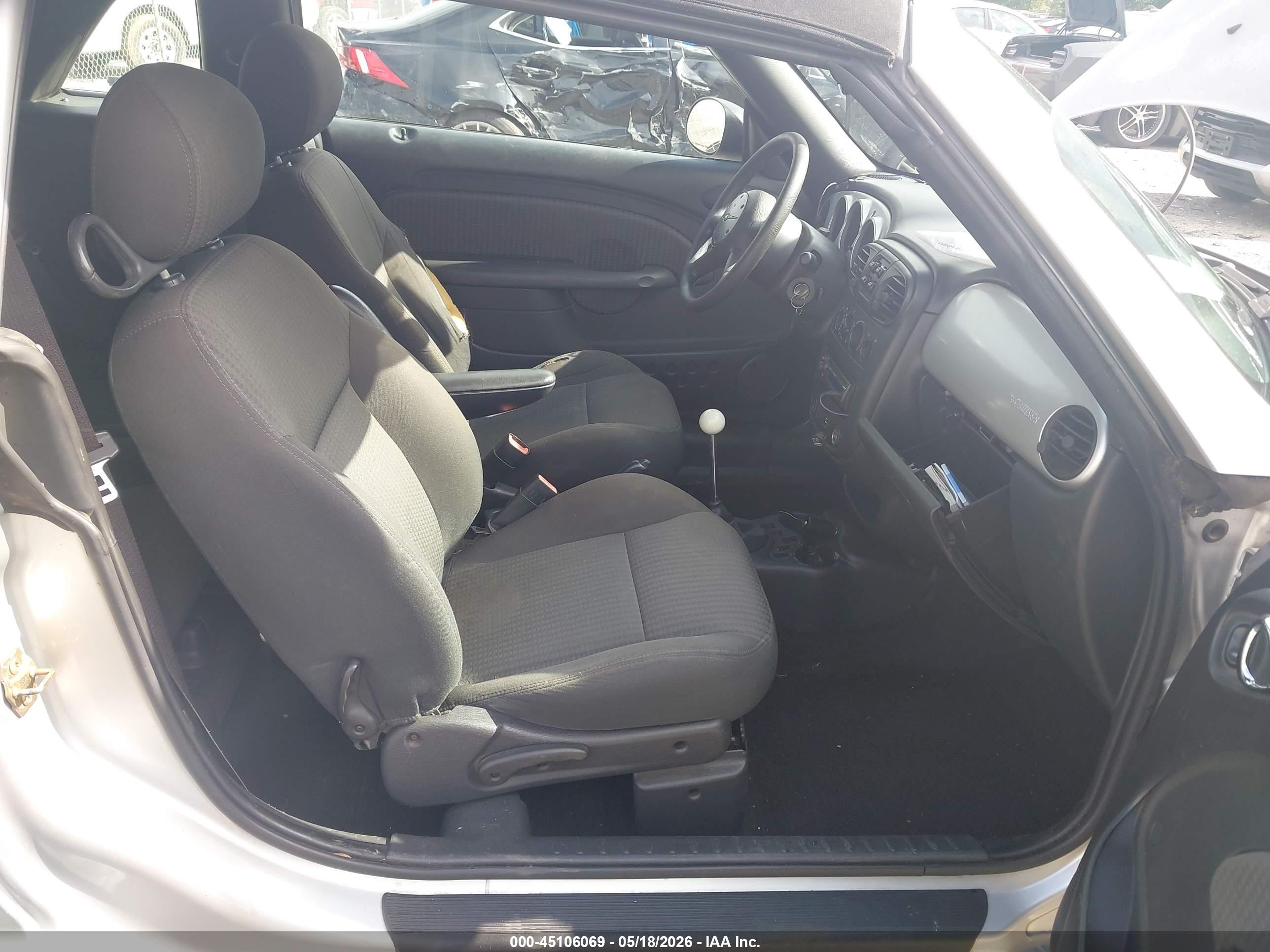 2005 Chrysler Pt Cruiser Серебряный vin: 3C3EY45X55T335801