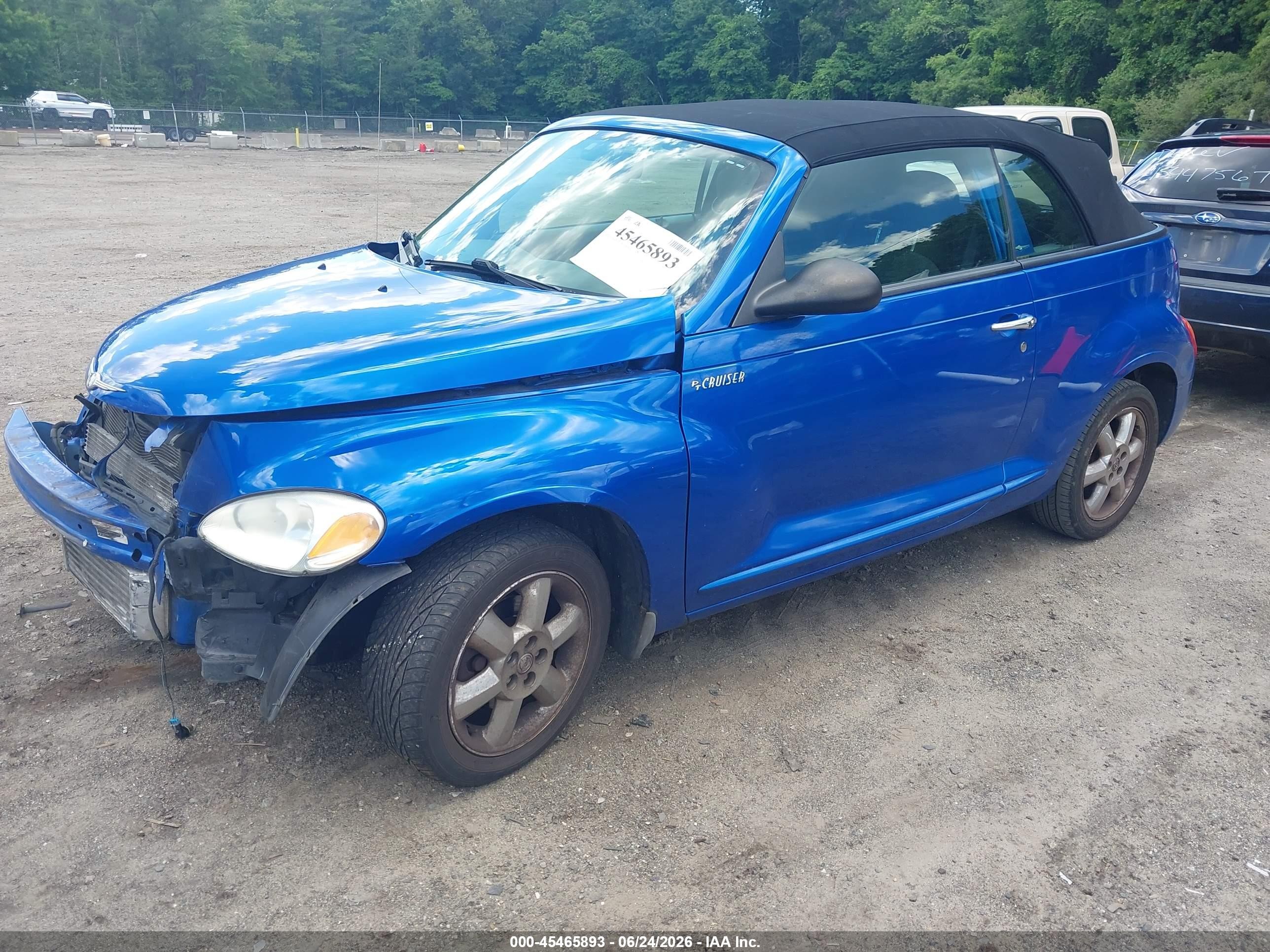 2005 Chrysler Pt Cruiser Touring Синий vin: 3C3EY55E05T301821