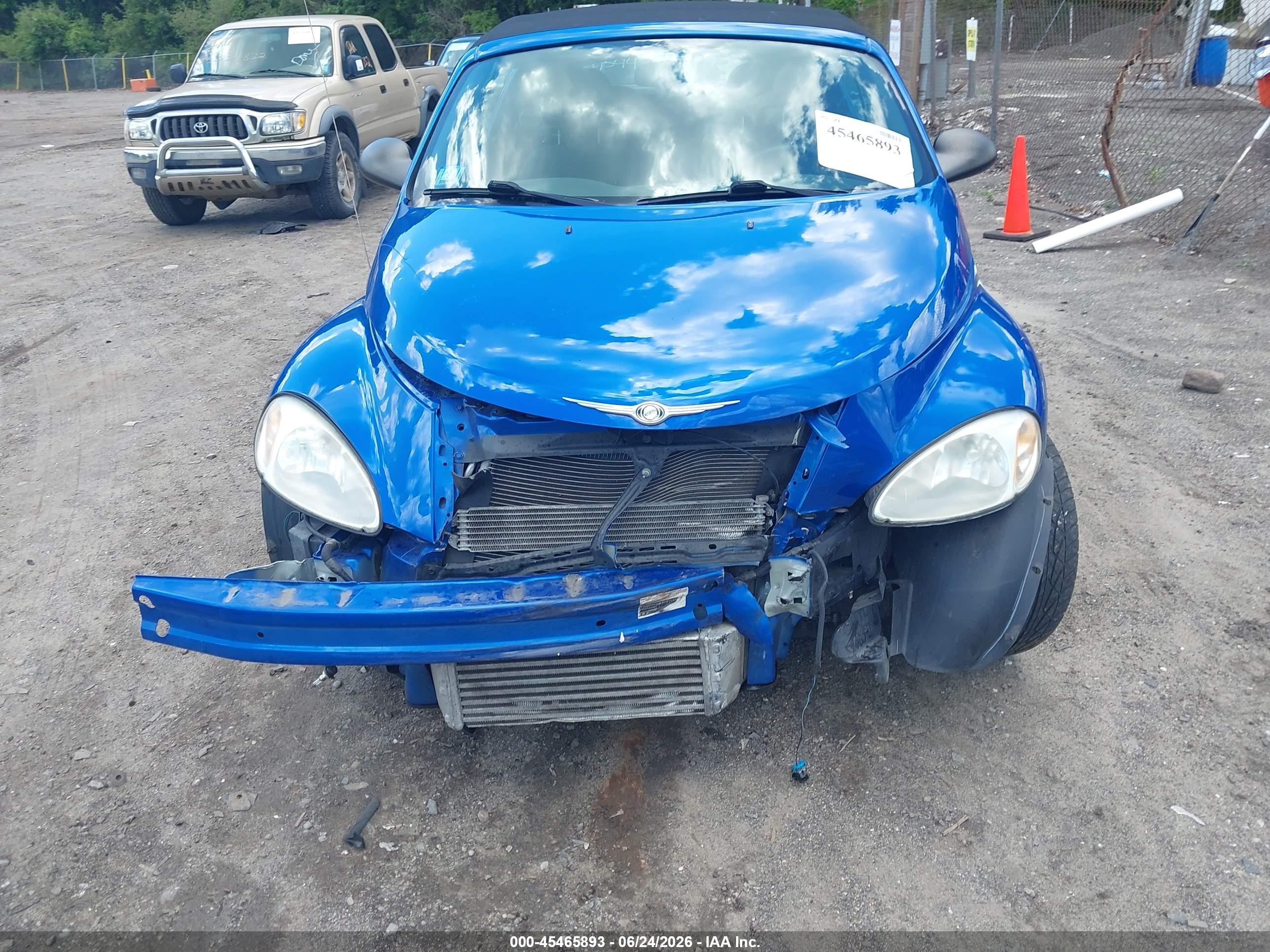 2005 Chrysler Pt Cruiser Touring Синий vin: 3C3EY55E05T301821