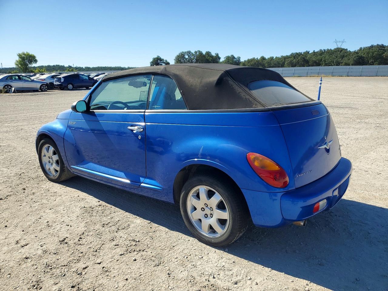 2005 Chrysler Pt Cruiser Touring Blue vin: 3C3EY55E45T266460