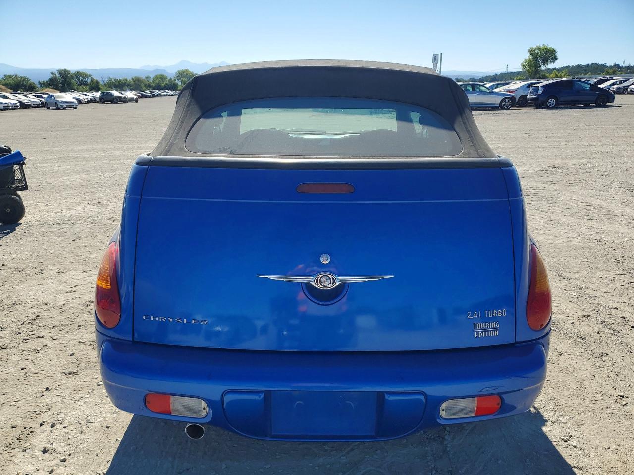 2005 Chrysler Pt Cruiser Touring Blue vin: 3C3EY55E45T266460