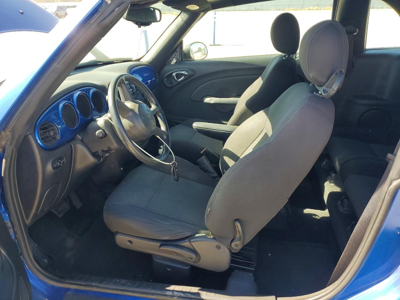 2005 Chrysler Pt Cruiser Touring Blue vin: 3C3EY55E45T266460