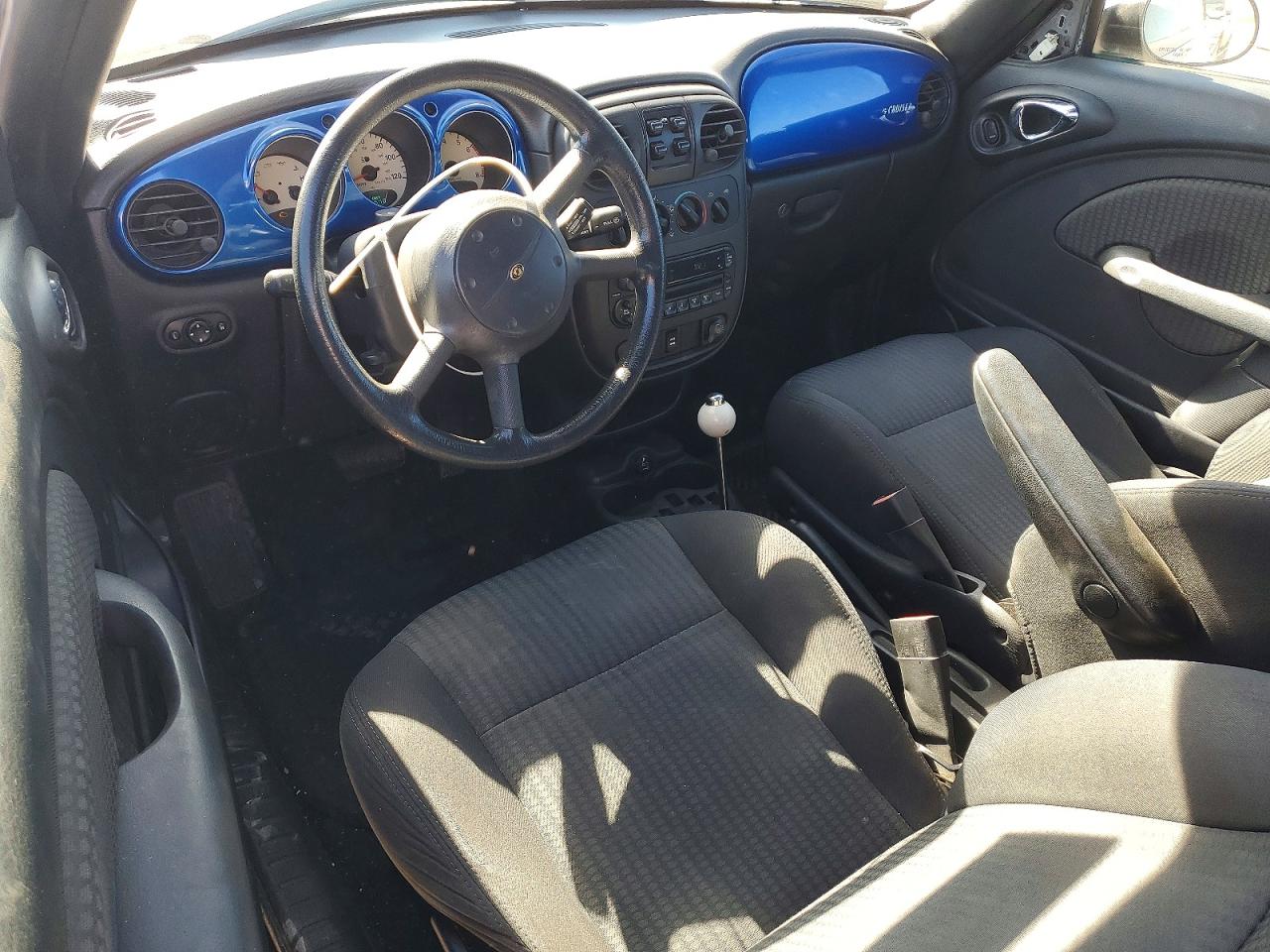 2005 Chrysler Pt Cruiser Touring Blue vin: 3C3EY55E45T266460