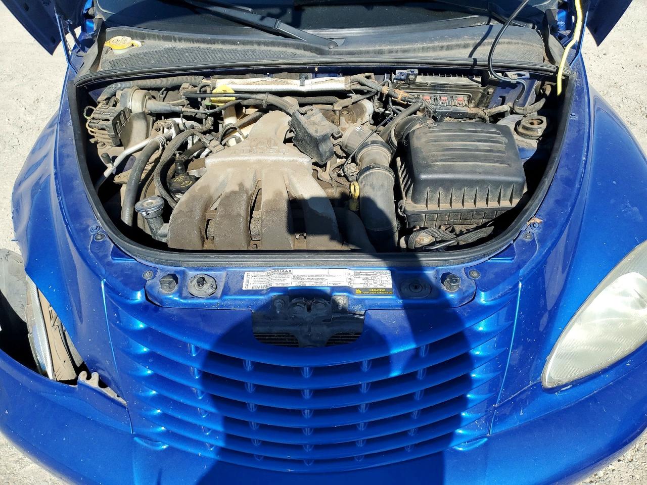 2005 Chrysler Pt Cruiser Touring Blue vin: 3C3EY55E45T266460
