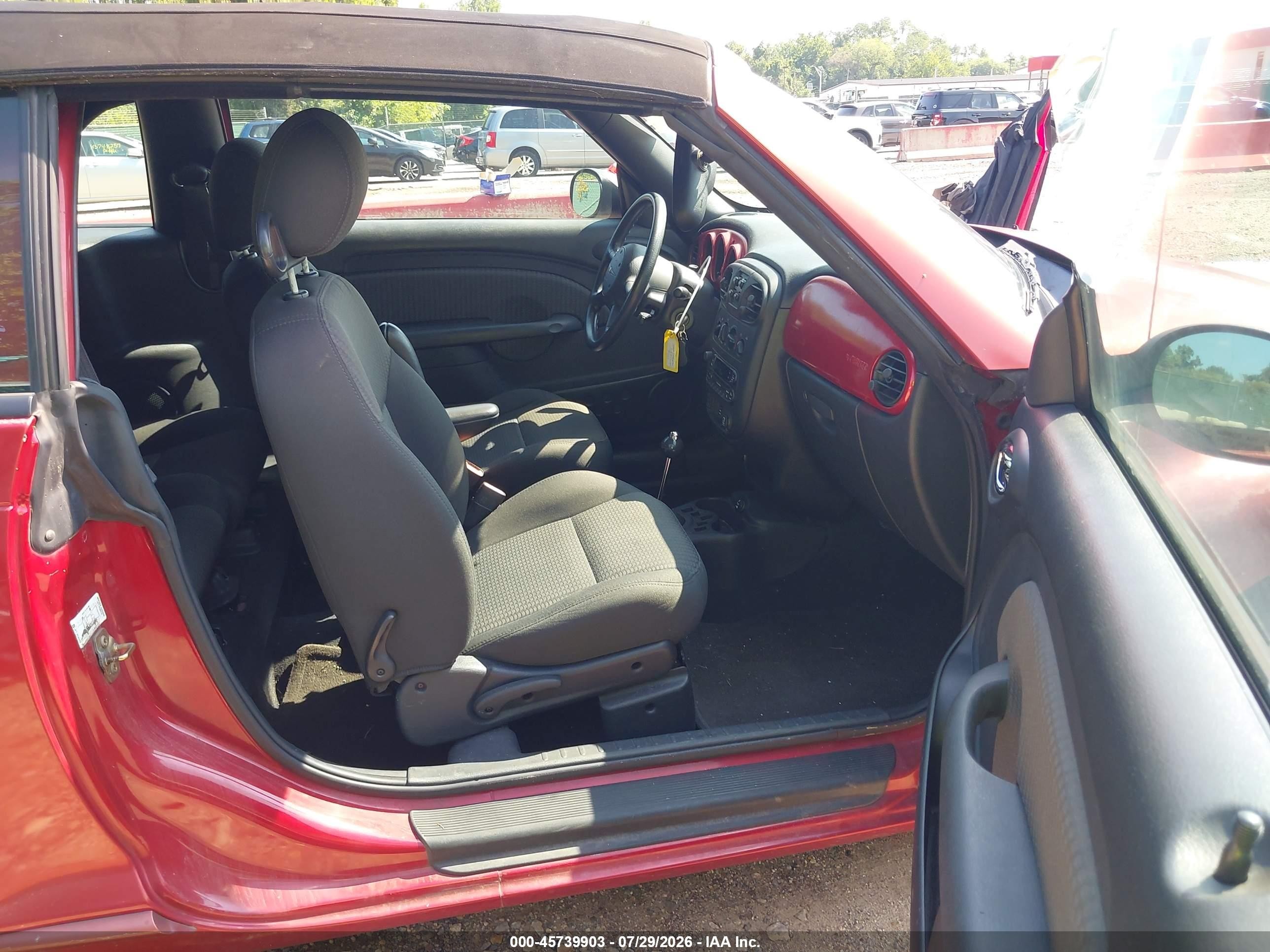 2005 Chrysler Pt Cruiser Touring Красный vin: 3C3EY55E55T605663