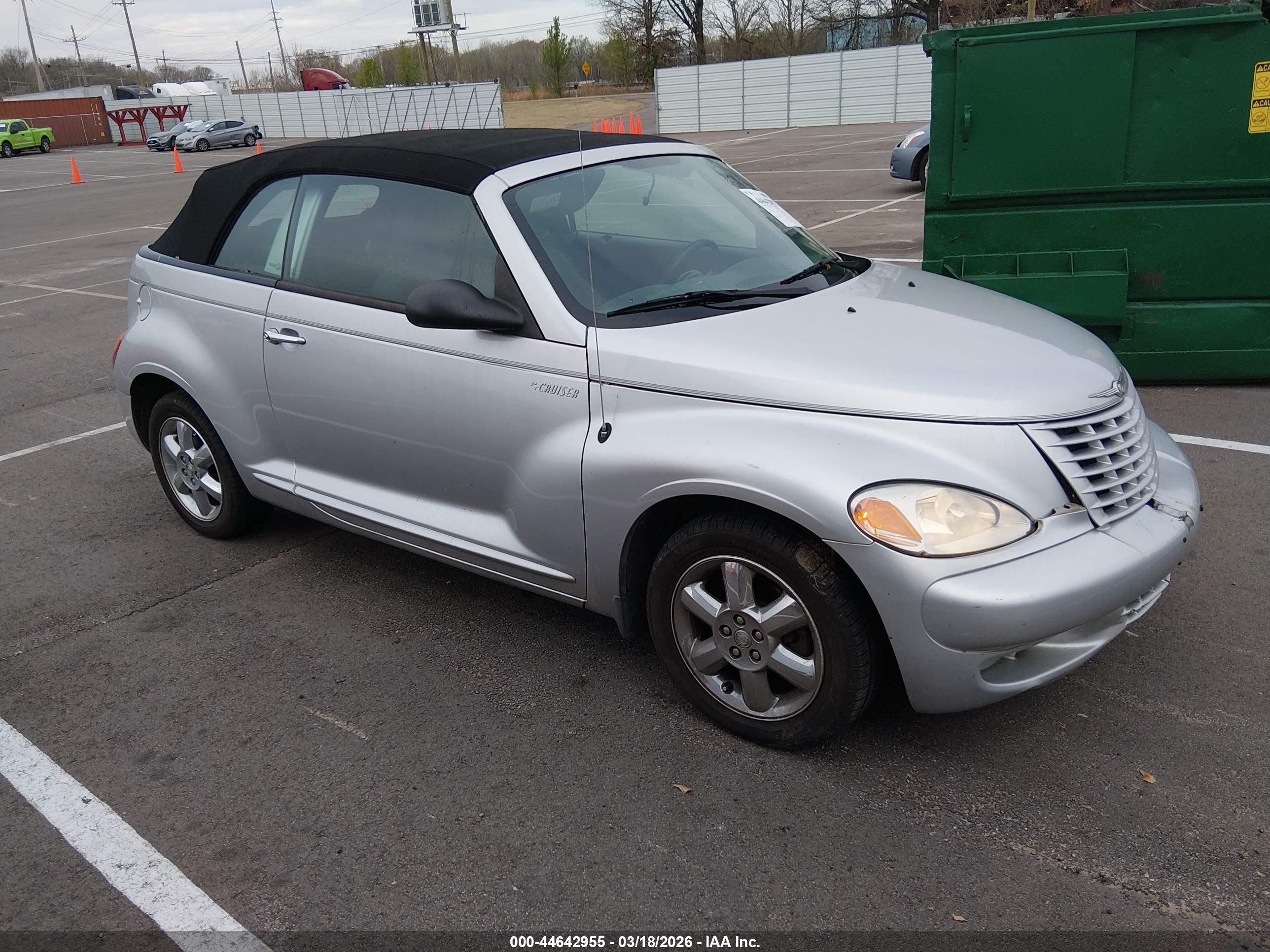 2005 Chrysler Pt Cruiser Touring Серебряный vin: 3C3EY55E65T290792