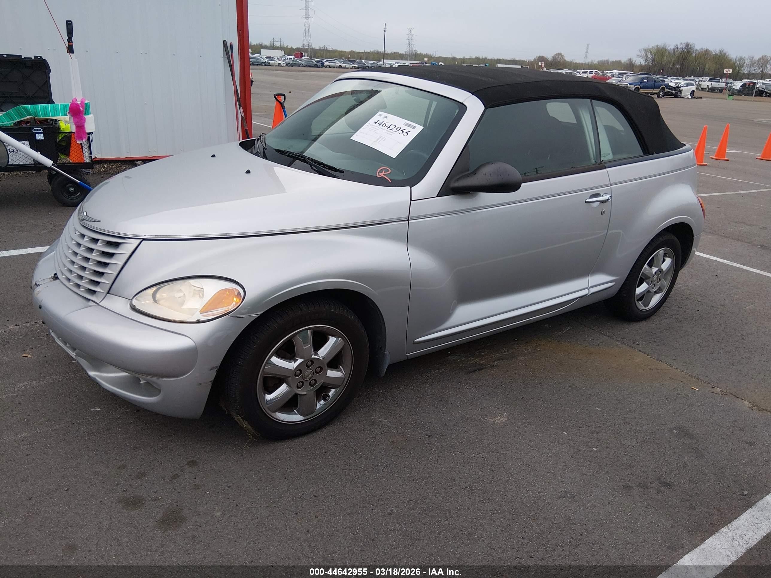 2005 Chrysler Pt Cruiser Touring Серебряный vin: 3C3EY55E65T290792
