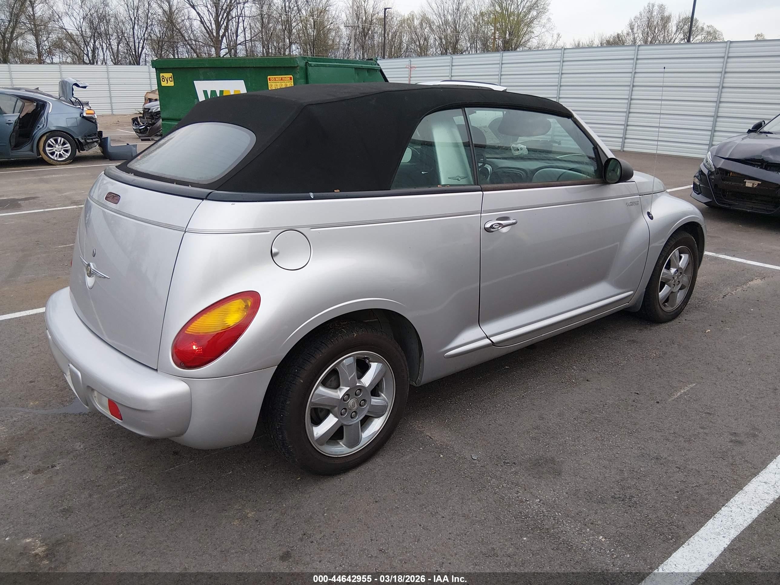 2005 Chrysler Pt Cruiser Touring Серебряный vin: 3C3EY55E65T290792