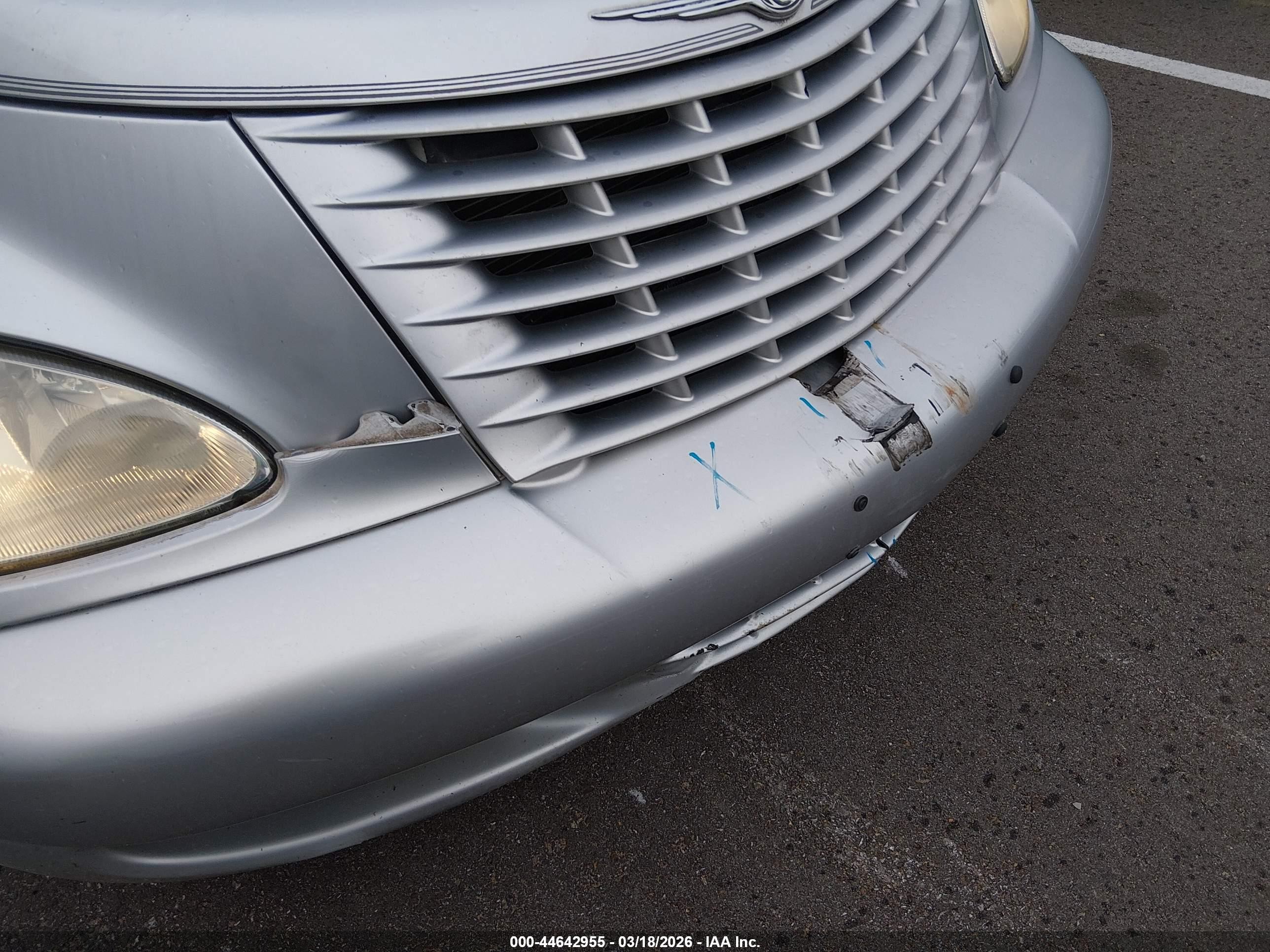 2005 Chrysler Pt Cruiser Touring Серебряный vin: 3C3EY55E65T290792