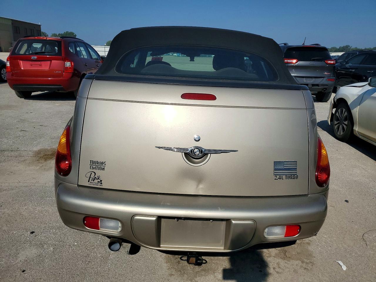 2005 Chrysler Pt Cruiser Touring Желто-коричневый vin: 3C3EY55E65T291358
