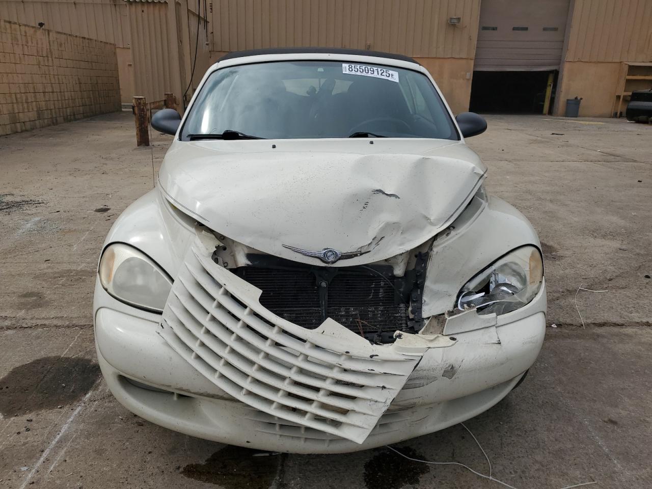 2005 Chrysler Pt Cruiser Touring White vin: 3C3EY55E95T342867