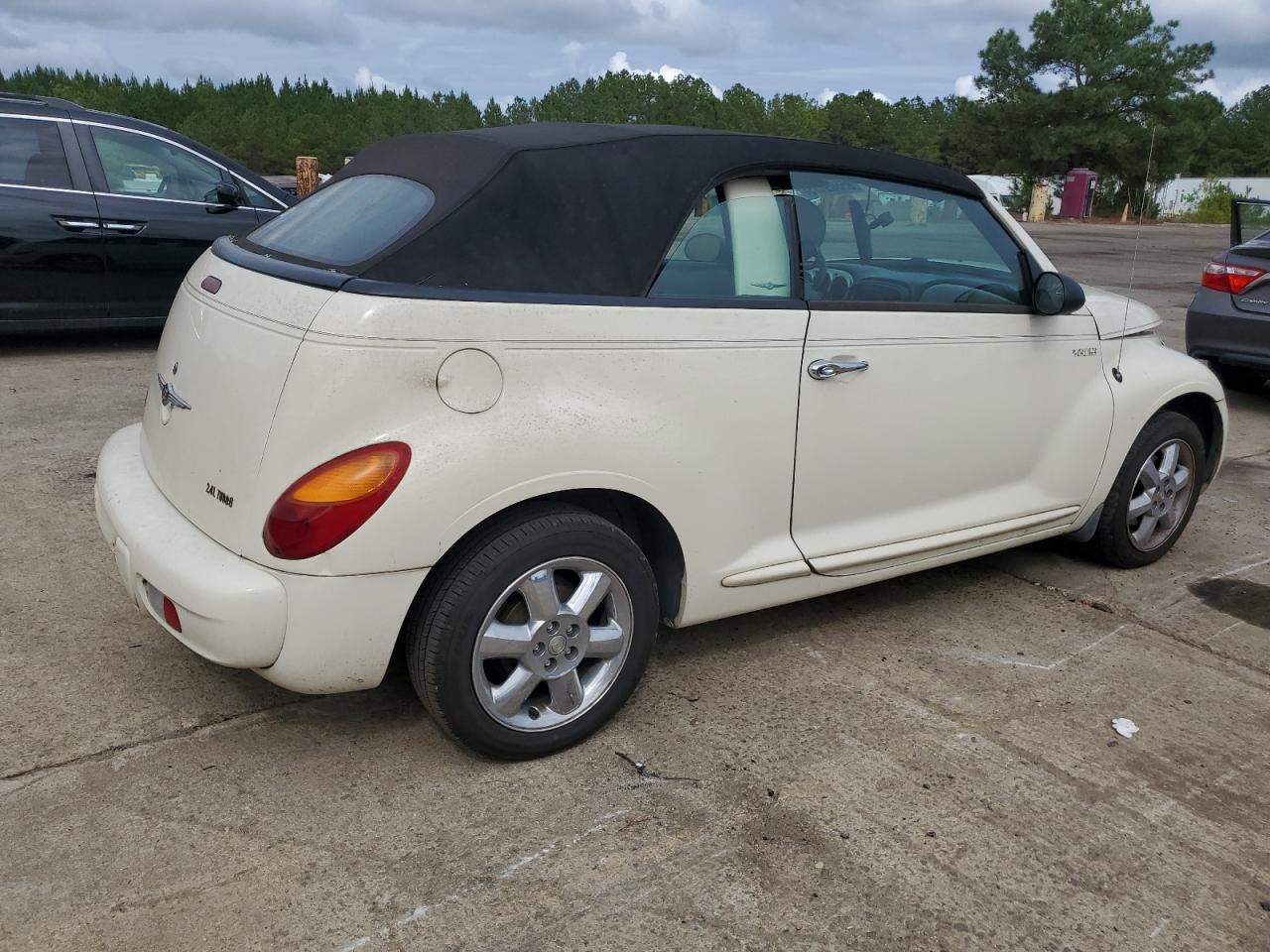 2005 Chrysler Pt Cruiser Touring White vin: 3C3EY55E95T342867
