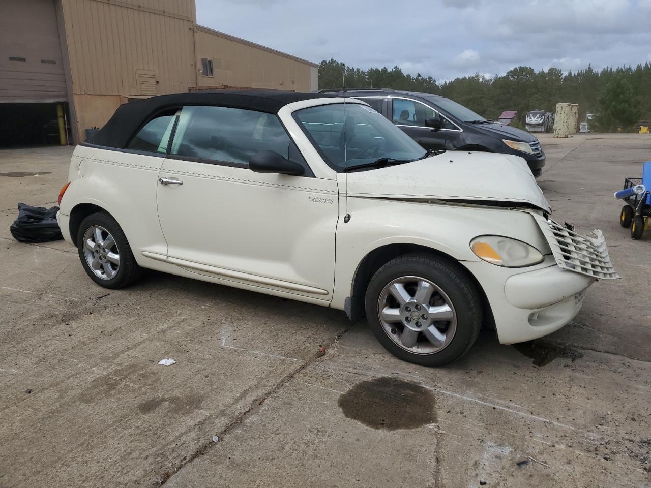 2005 Chrysler Pt Cruiser Touring White vin: 3C3EY55E95T342867