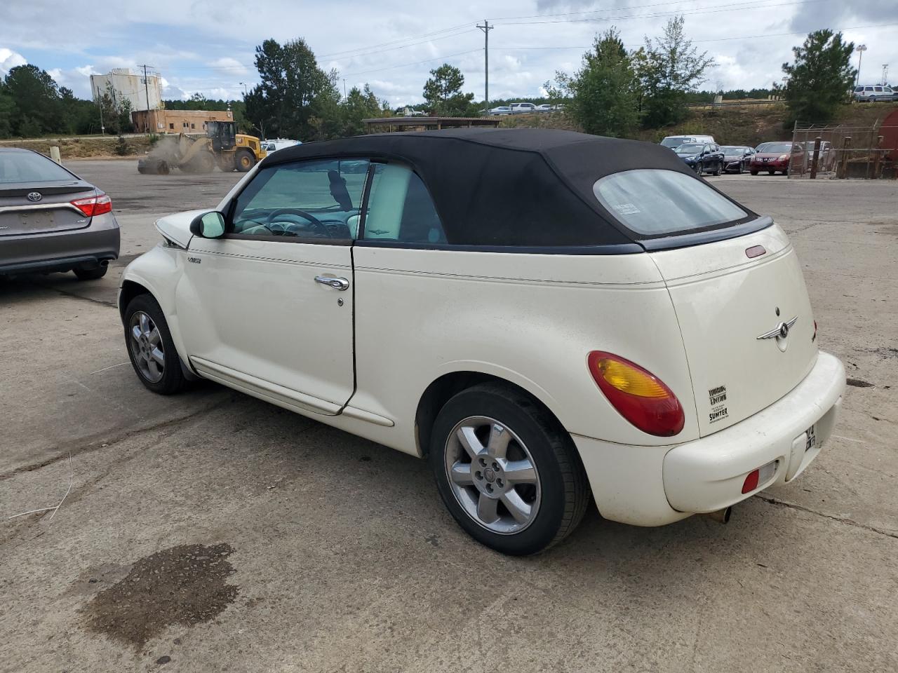 2005 Chrysler Pt Cruiser Touring White vin: 3C3EY55E95T342867