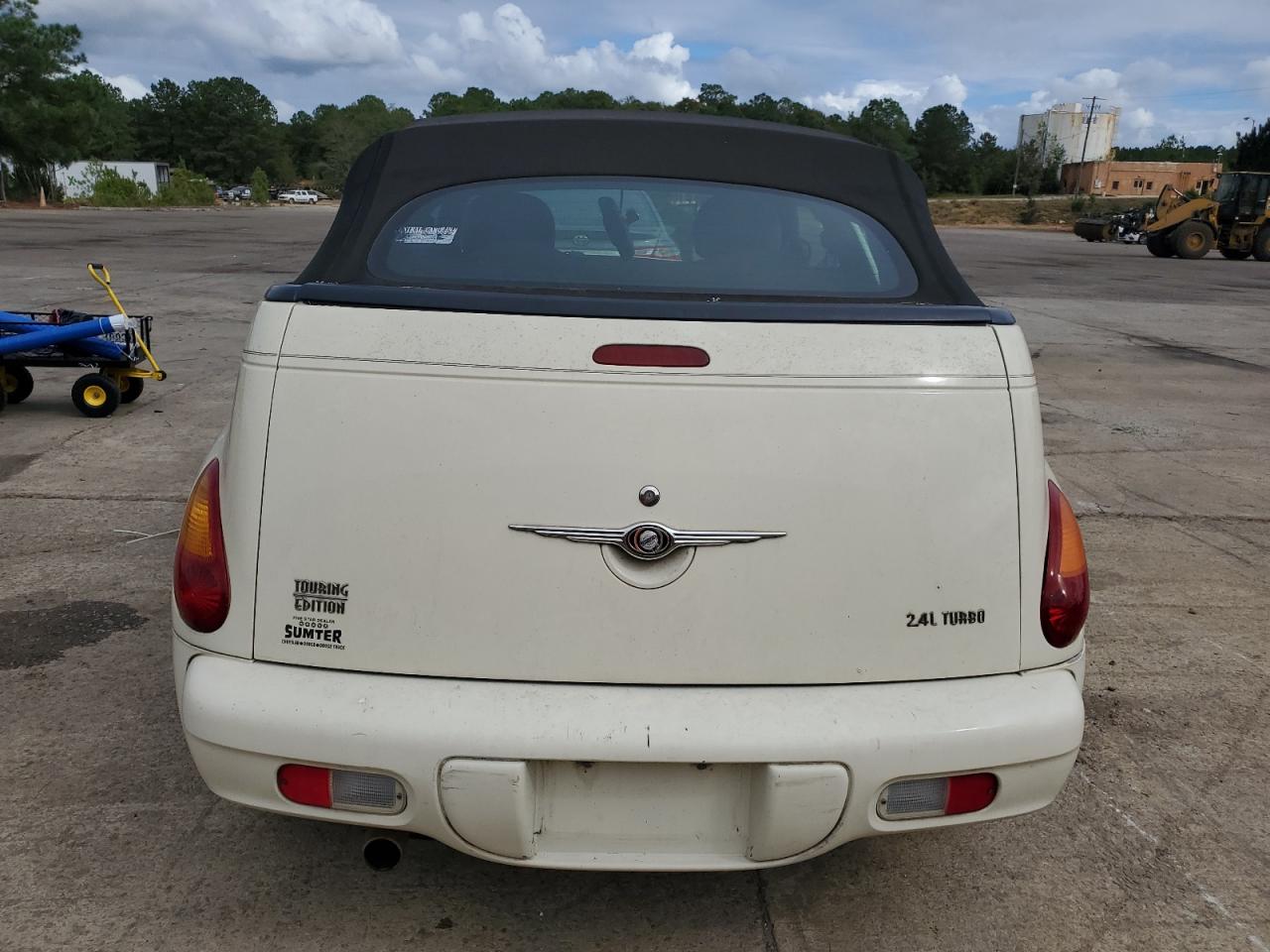 2005 Chrysler Pt Cruiser Touring White vin: 3C3EY55E95T342867