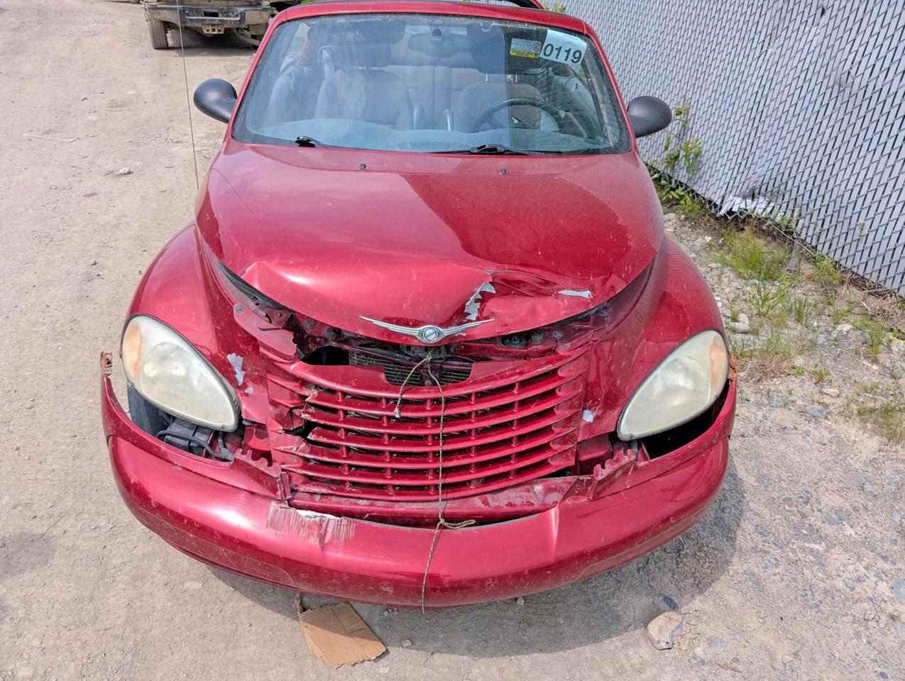 2005 Chrysler Pt Cruiser Touring Maroon vin: 3C3EY55X25T324972