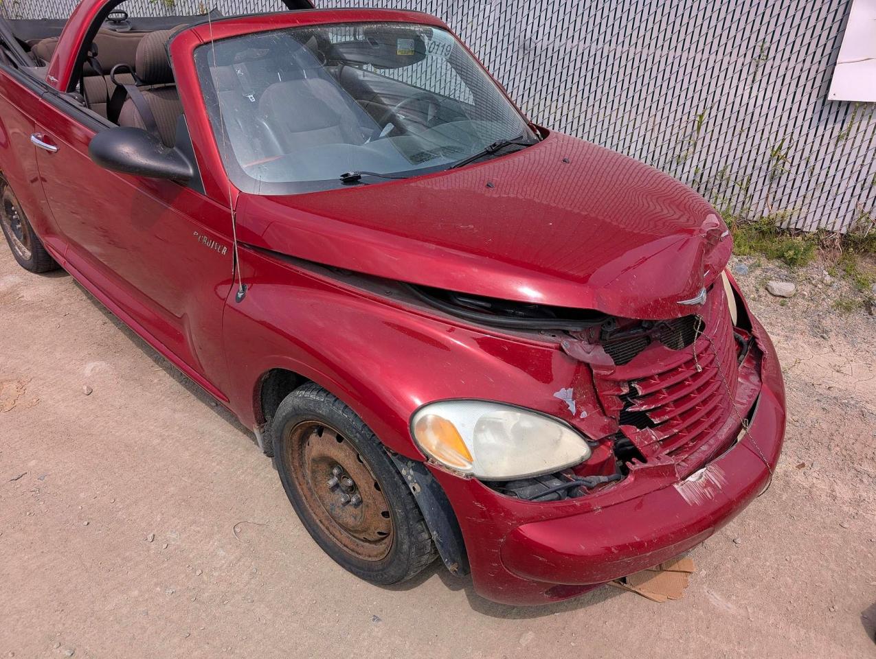 2005 Chrysler Pt Cruiser Touring Maroon vin: 3C3EY55X25T324972