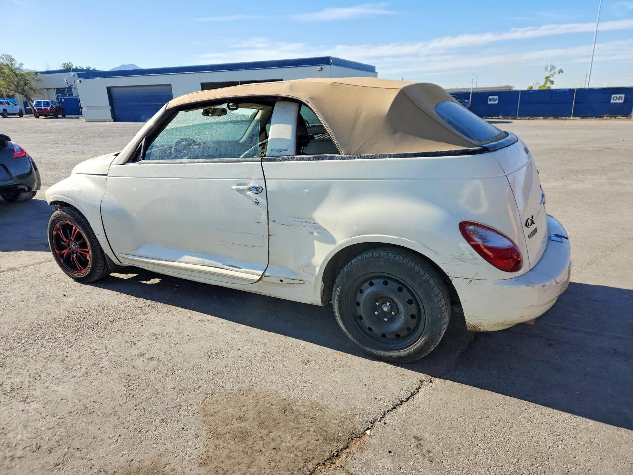 2008 Chrysler Pt Cruiser Touring White vin: 3C3HY55E58T105844