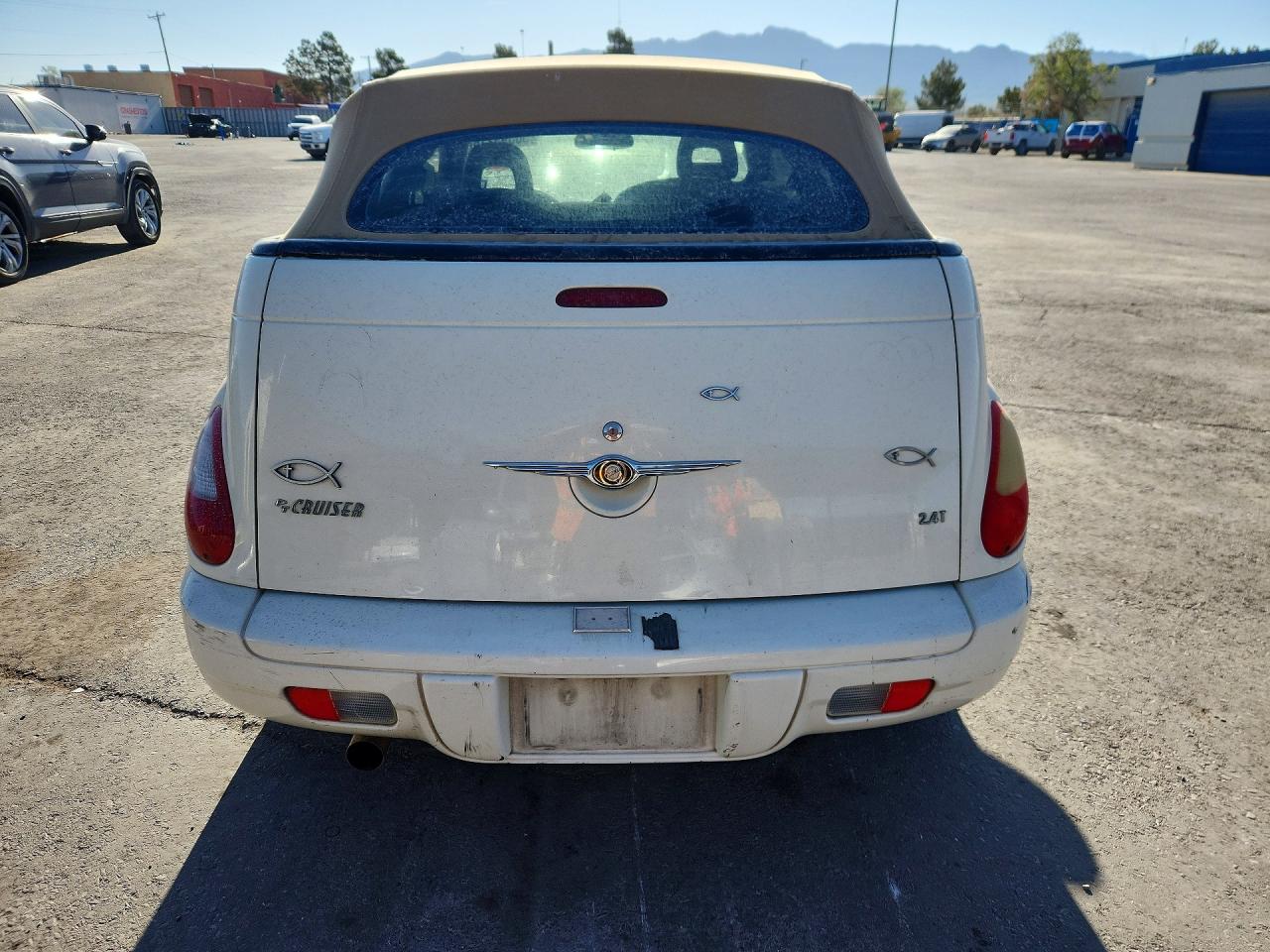 2008 Chrysler Pt Cruiser Touring White vin: 3C3HY55E58T105844
