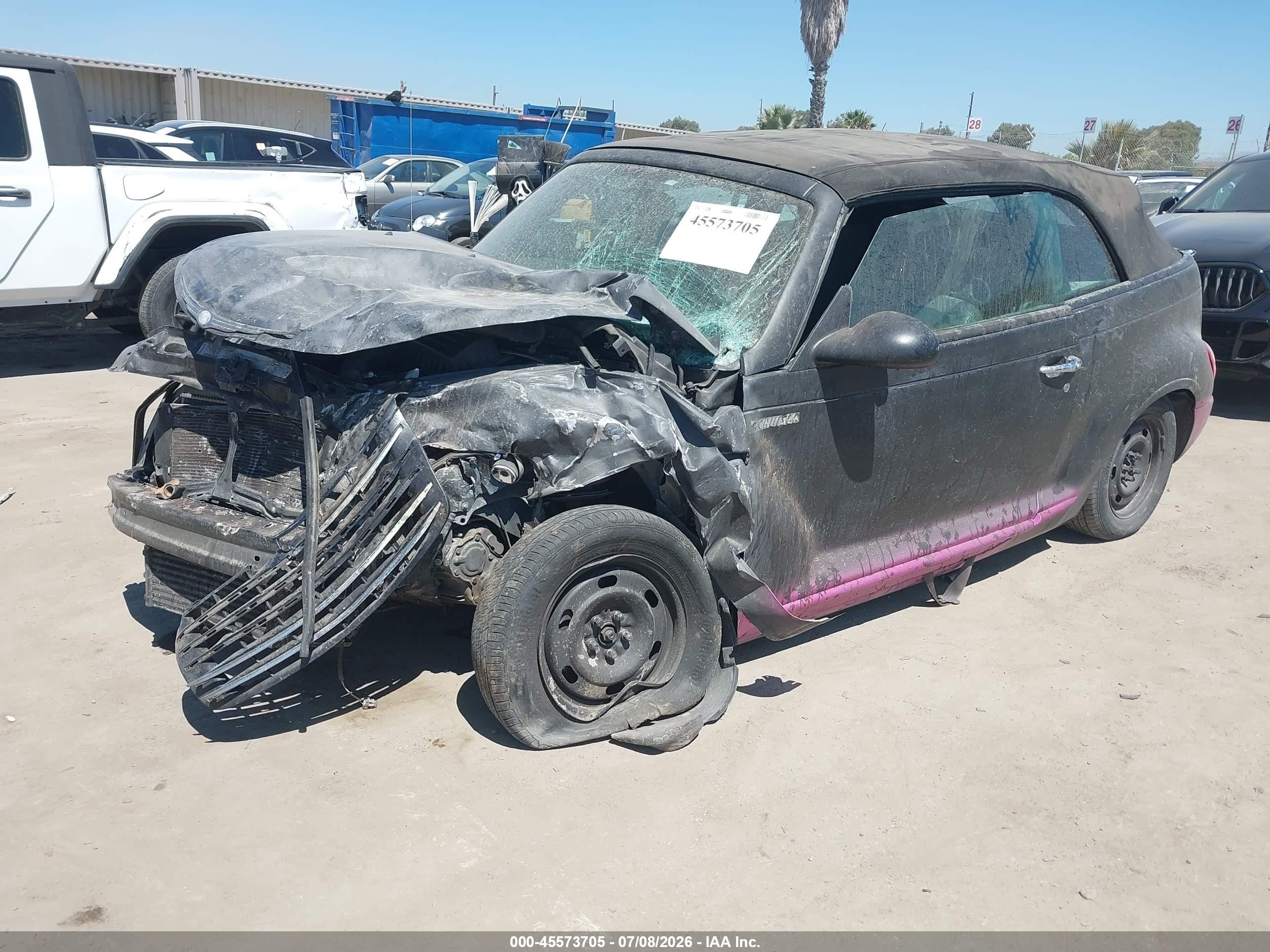 2006 Chrysler Pt Cruiser Gt Black vin: 3C3HY75S06T300328