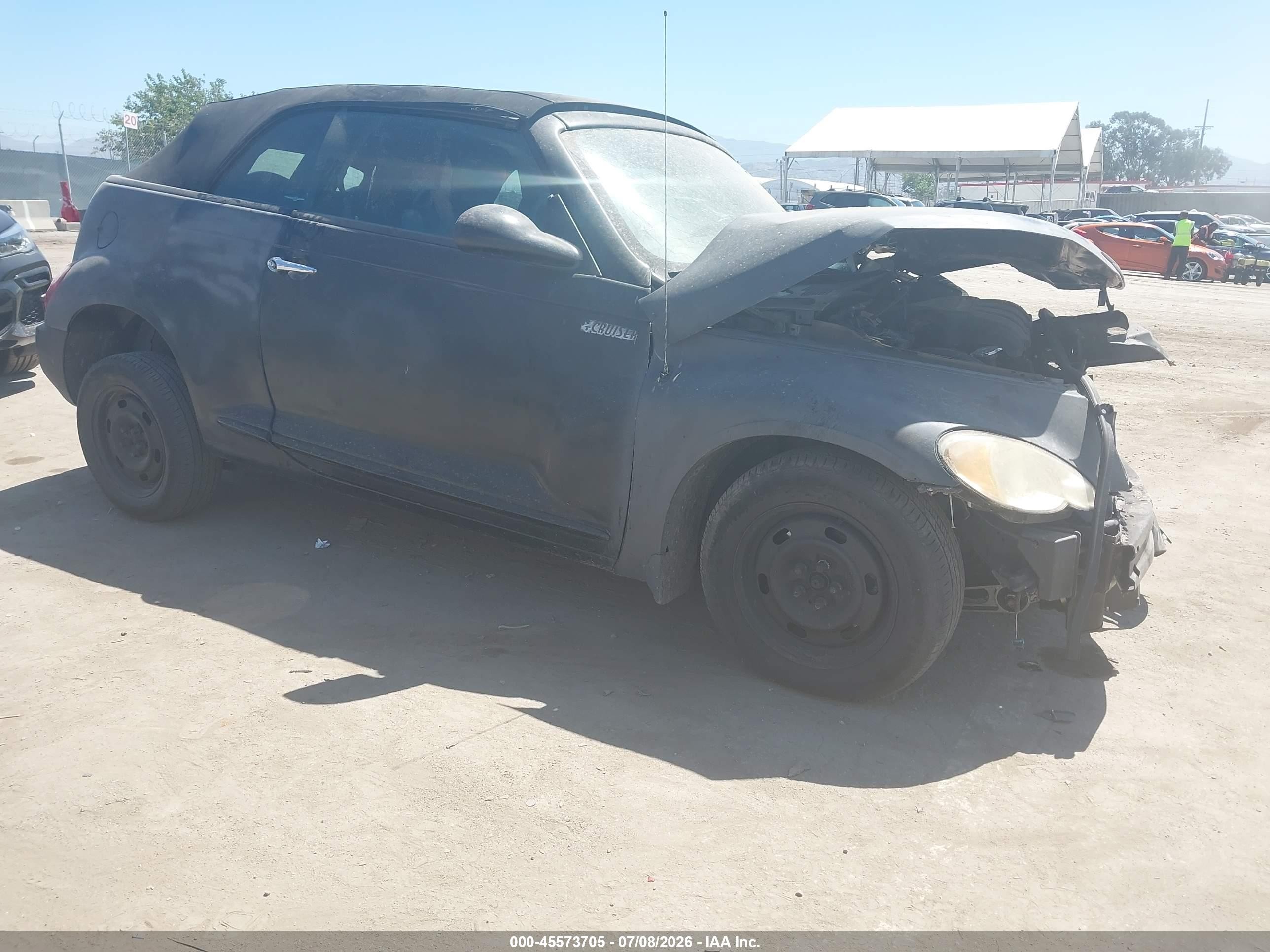 2006 Chrysler Pt Cruiser Gt Black vin: 3C3HY75S06T300328