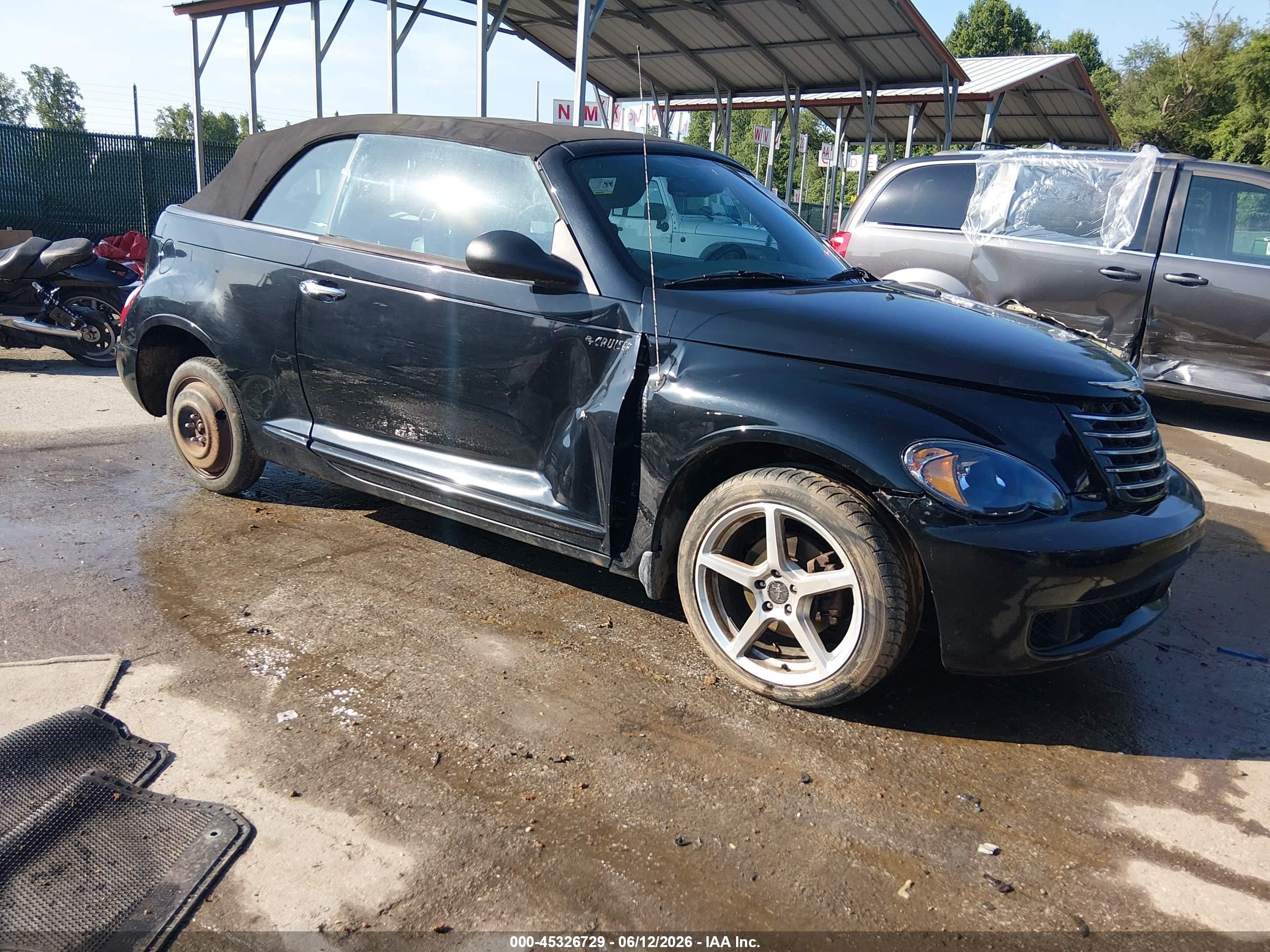 2006 Chrysler Pt Cruiser Gt Black vin: 3C3HY75S06T314424