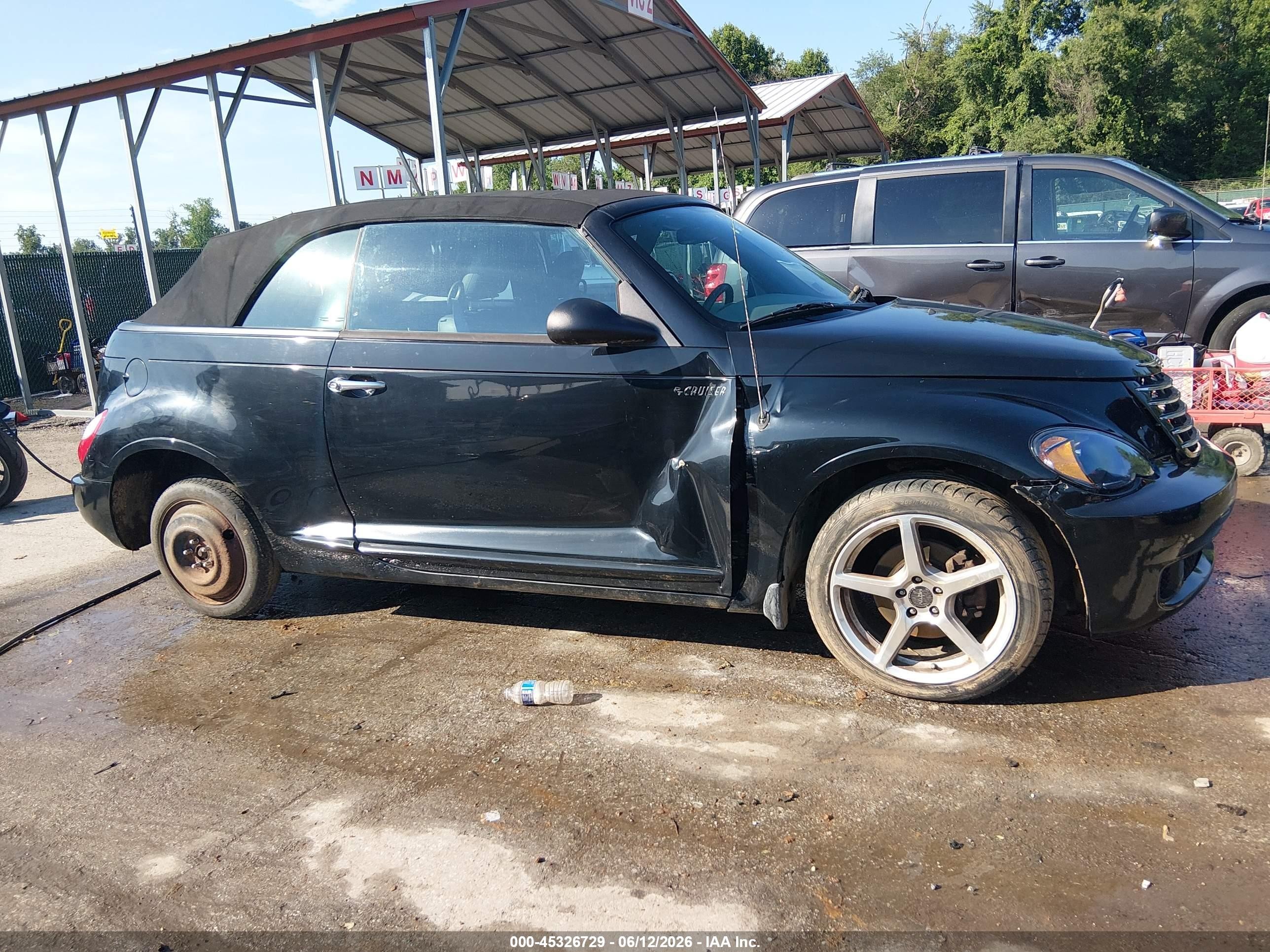 2006 Chrysler Pt Cruiser Gt Black vin: 3C3HY75S06T314424