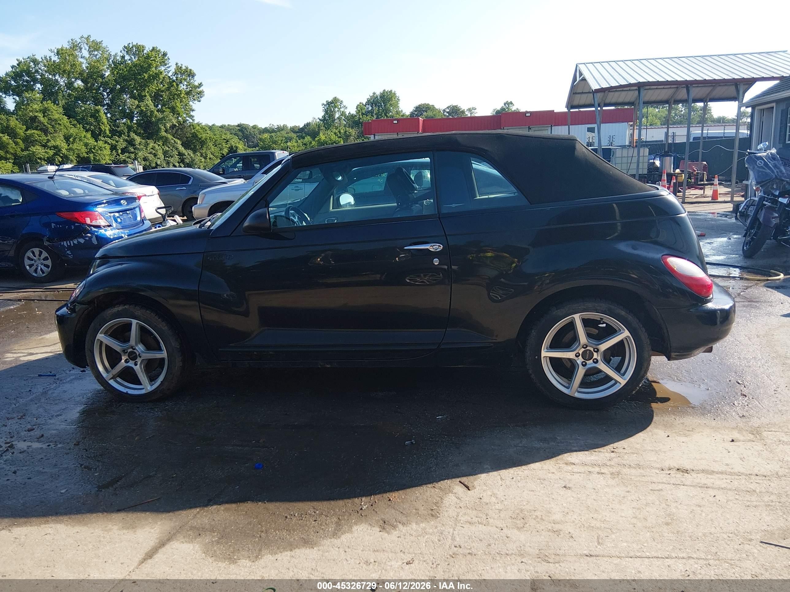 2006 Chrysler Pt Cruiser Gt Black vin: 3C3HY75S06T314424