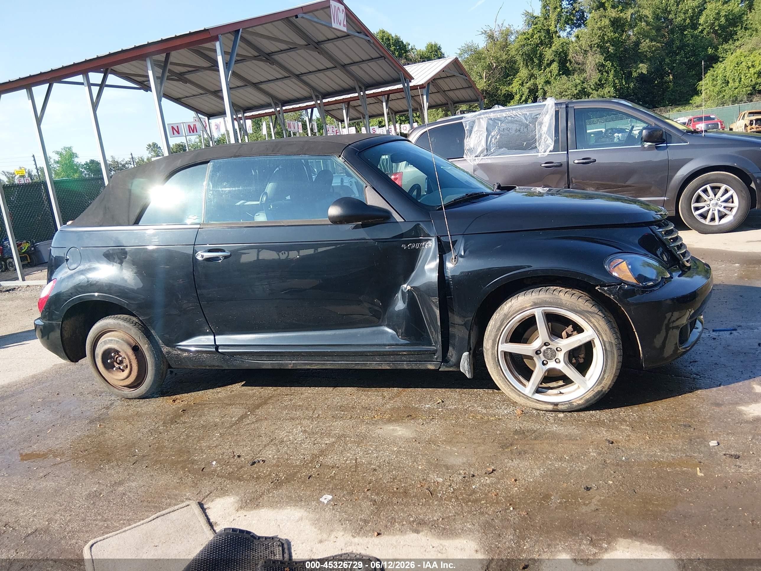 2006 Chrysler Pt Cruiser Gt Black vin: 3C3HY75S06T314424