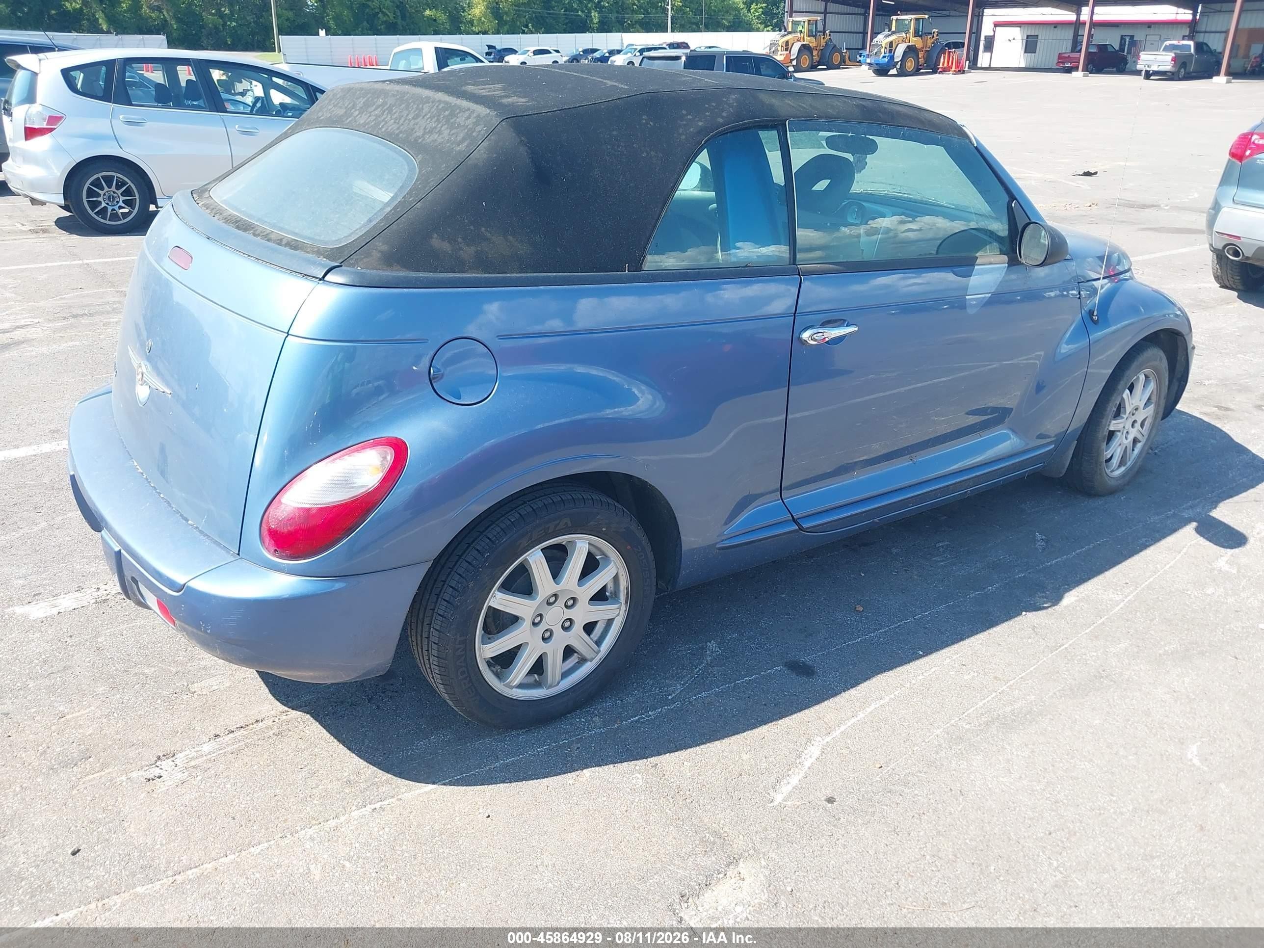 2007 Chrysler Pt Cruiser   Blue vin: 3C3JY45X17T560945