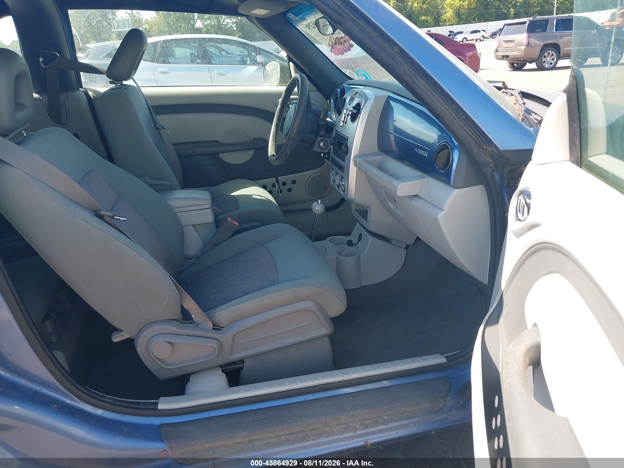 2007 Chrysler Pt Cruiser   Blue vin: 3C3JY45X17T560945