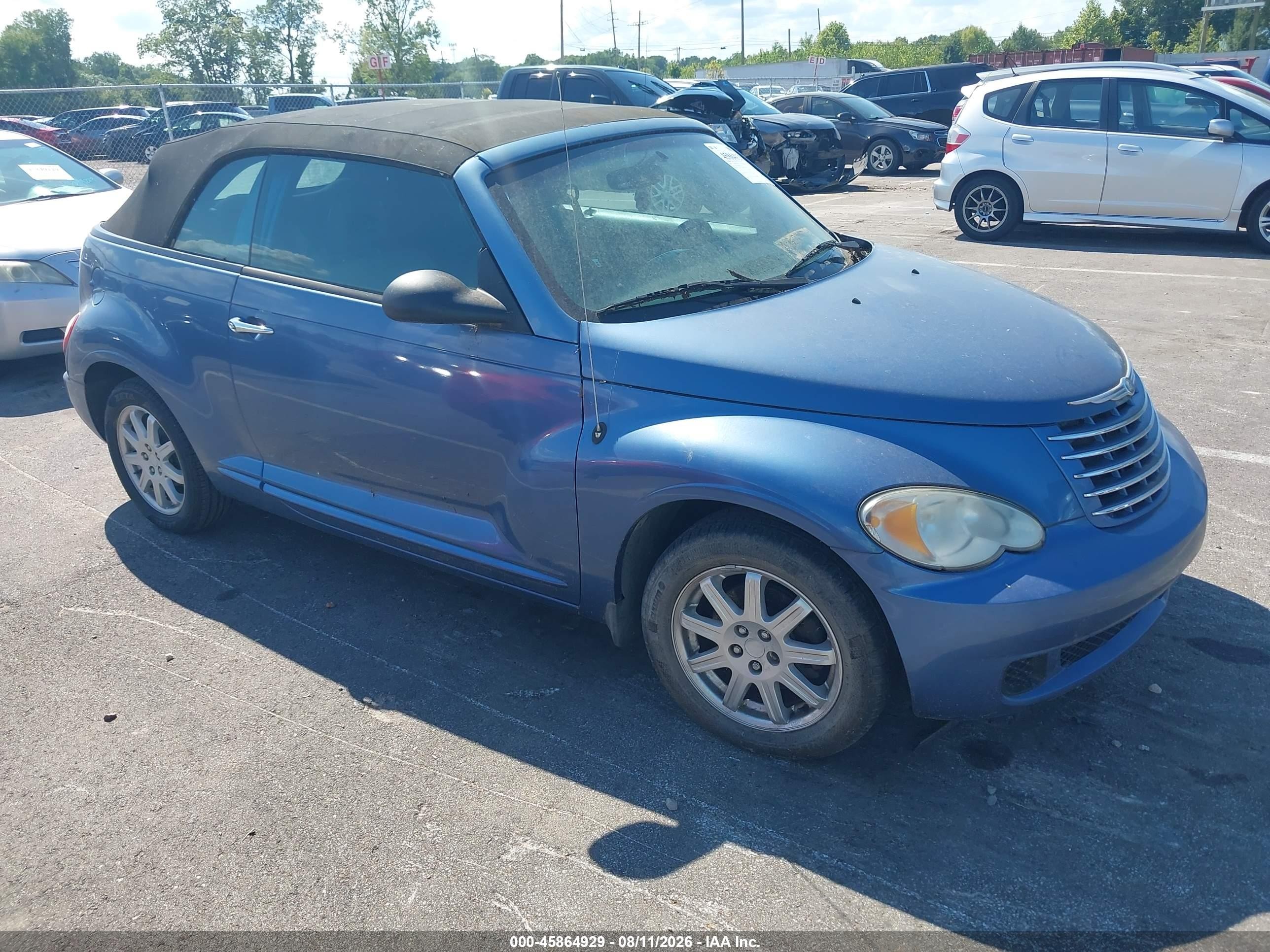 2007 Chrysler Pt Cruiser   Blue vin: 3C3JY45X17T560945