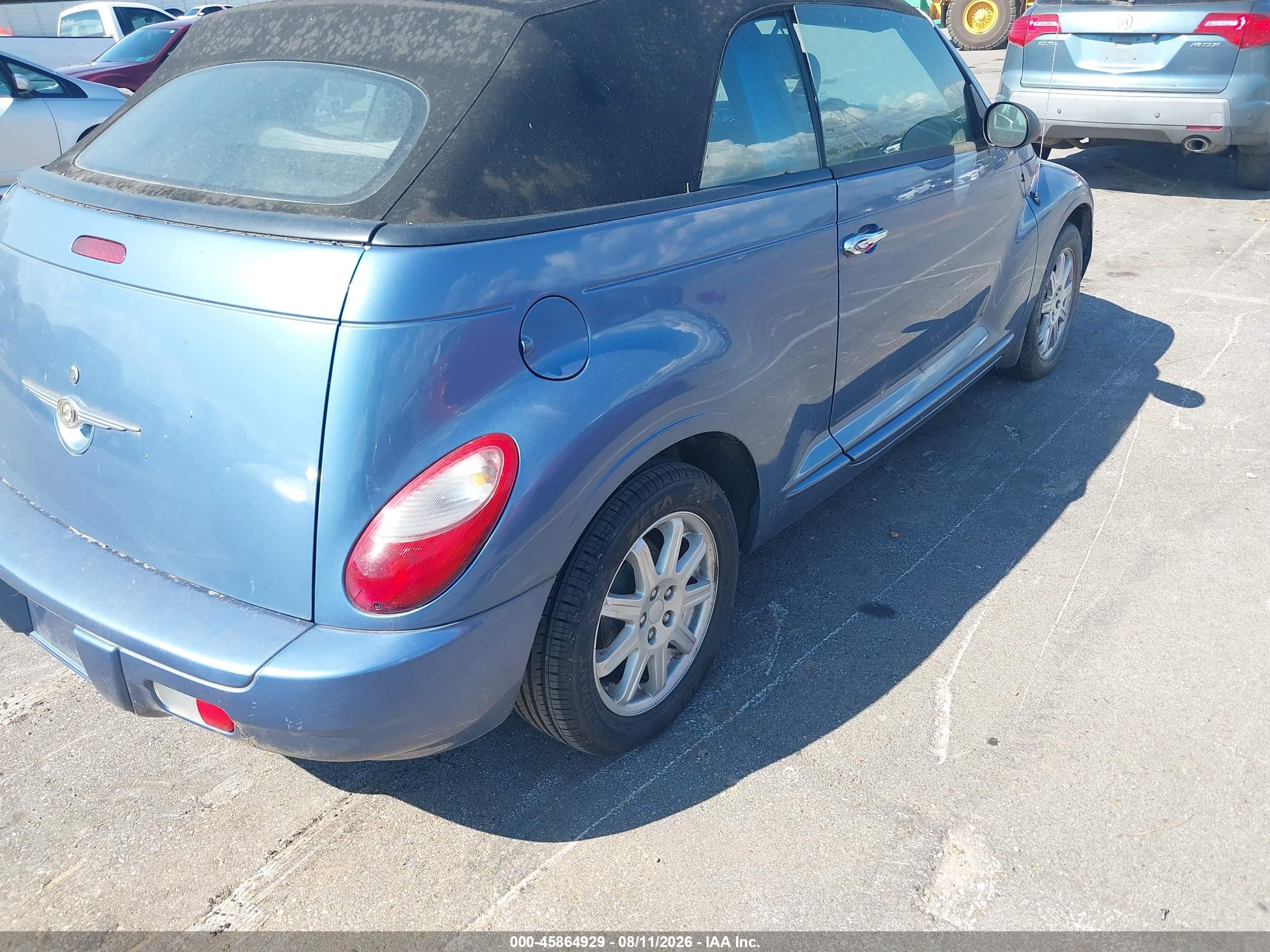 2007 Chrysler Pt Cruiser   Blue vin: 3C3JY45X17T560945