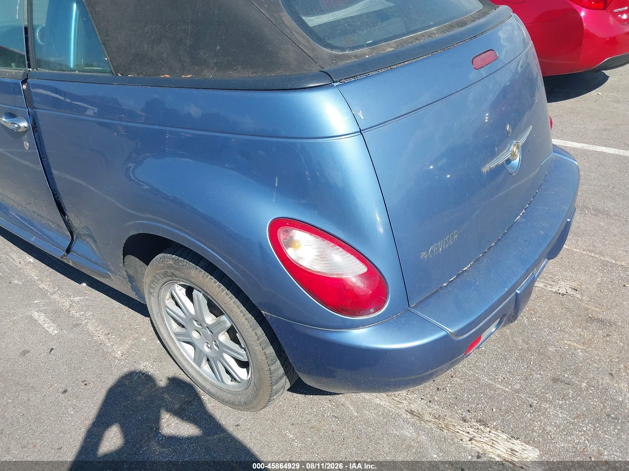 2007 Chrysler Pt Cruiser   Blue vin: 3C3JY45X17T560945