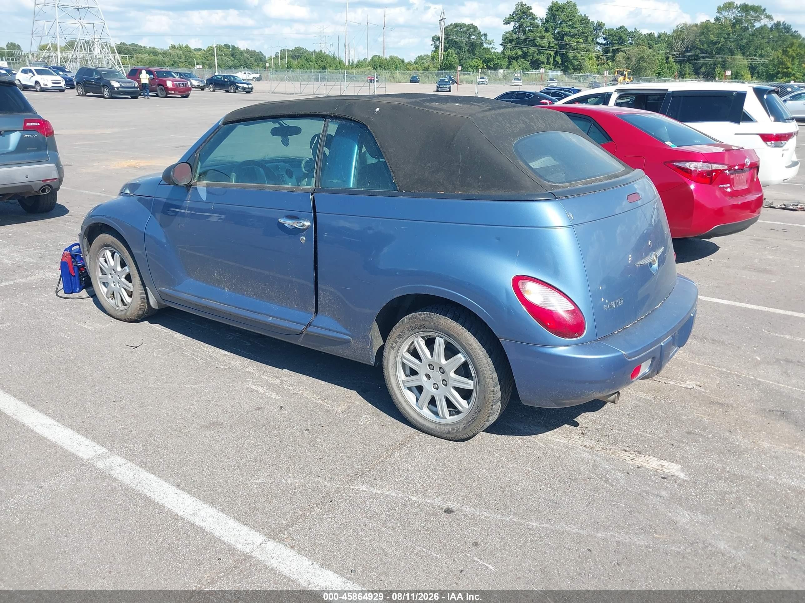 2007 Chrysler Pt Cruiser   Blue vin: 3C3JY45X17T560945