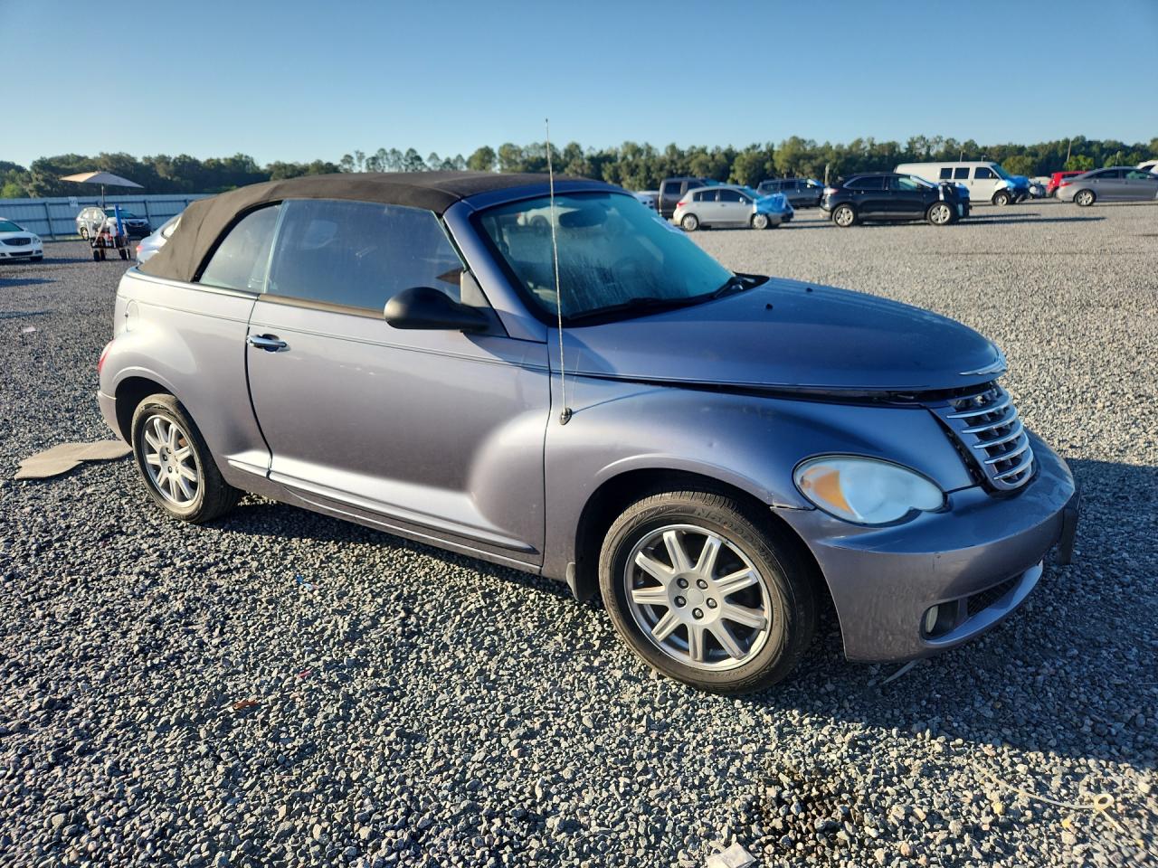 2007 Chrysler Pt Cruiser Silver vin: 3C3JY45X17T599325