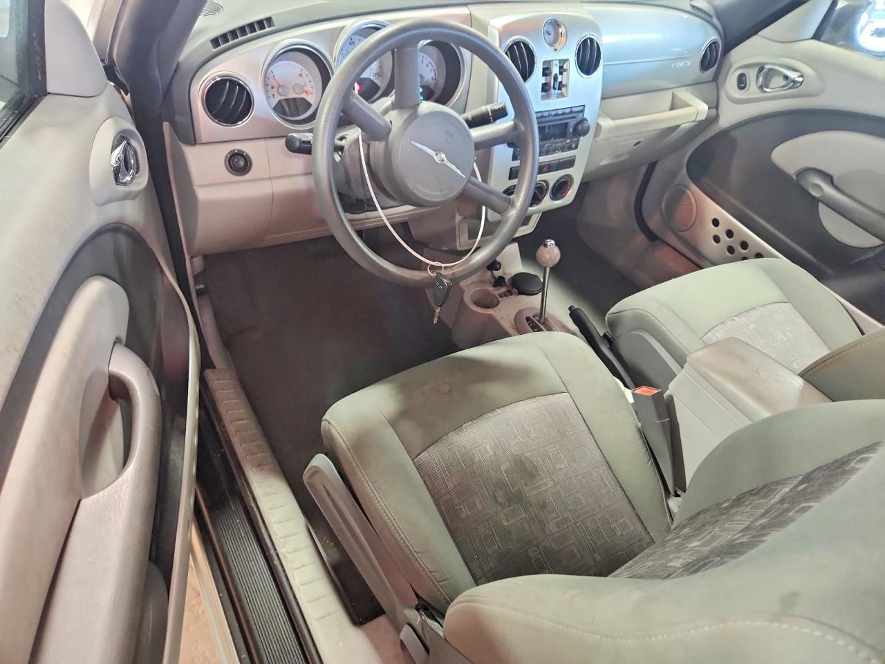 2007 Chrysler Pt Cruiser Silver vin: 3C3JY45X27T605116