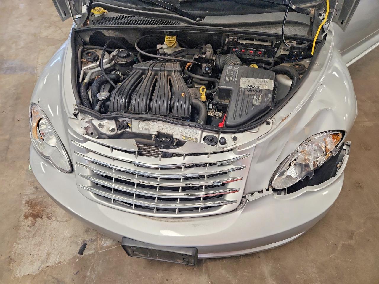 2007 Chrysler Pt Cruiser Silver vin: 3C3JY45X27T605116
