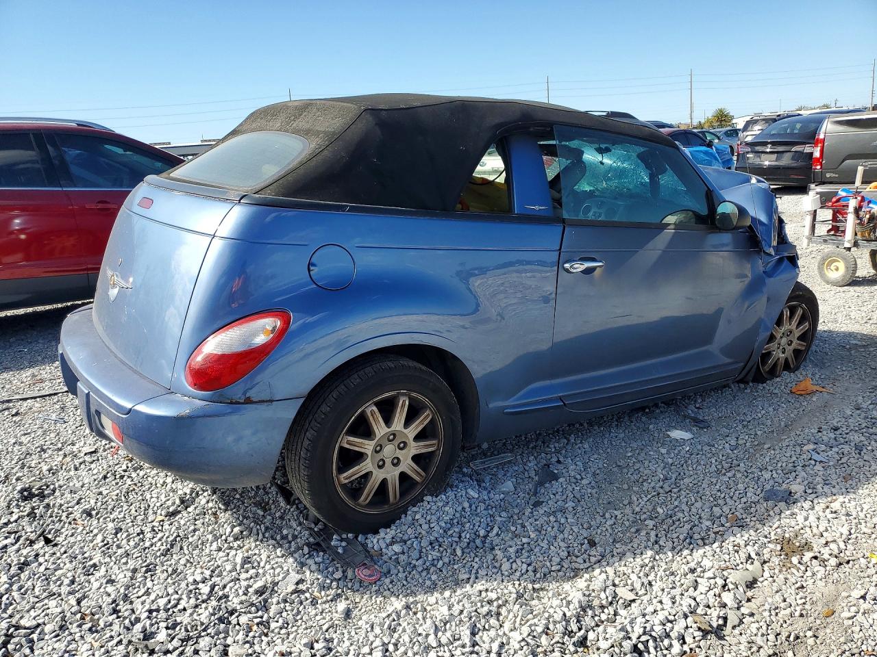 2007 Chrysler Pt Cruiser Blue vin: 3C3JY45X37T582977